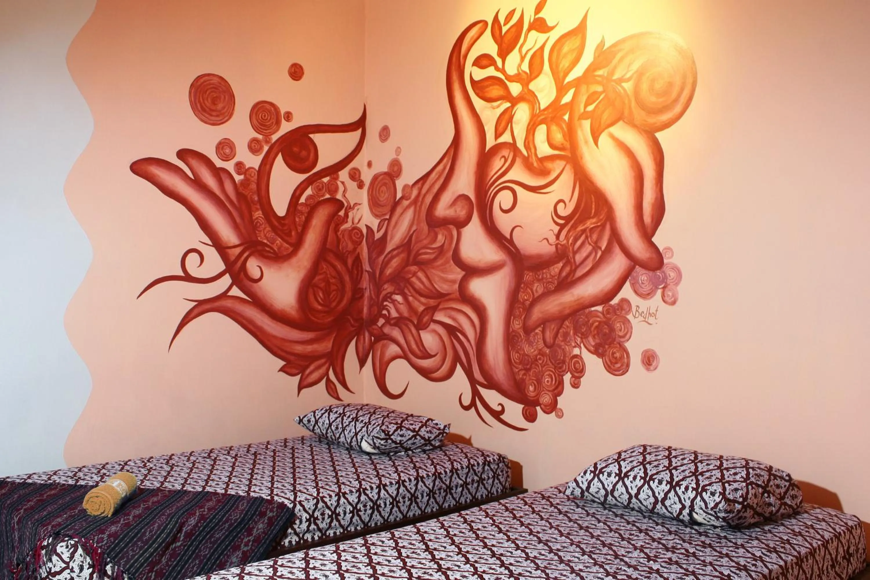 Decorative detail in Hotel 1001 Malam