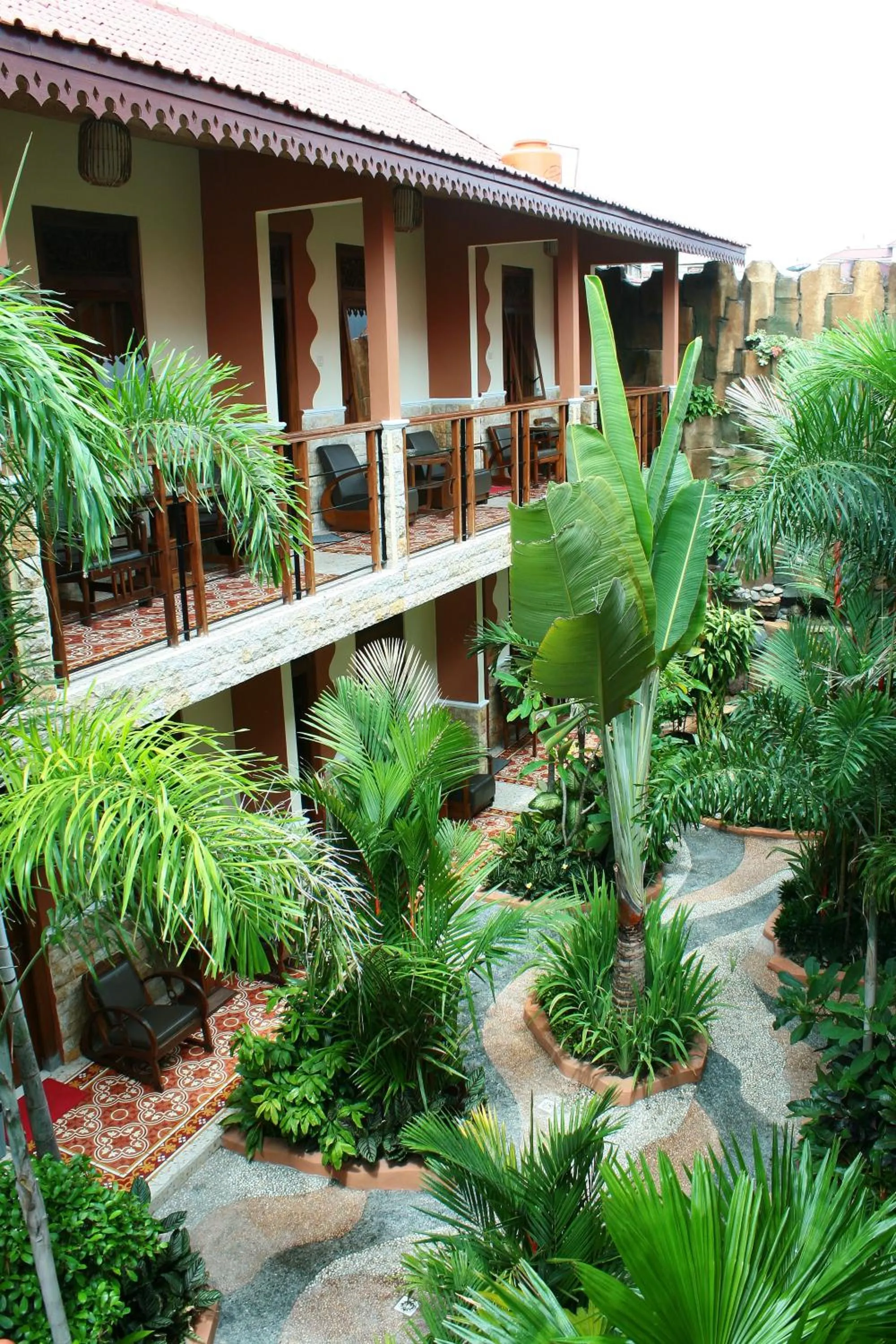 Garden view, Property Building in Hotel 1001 Malam