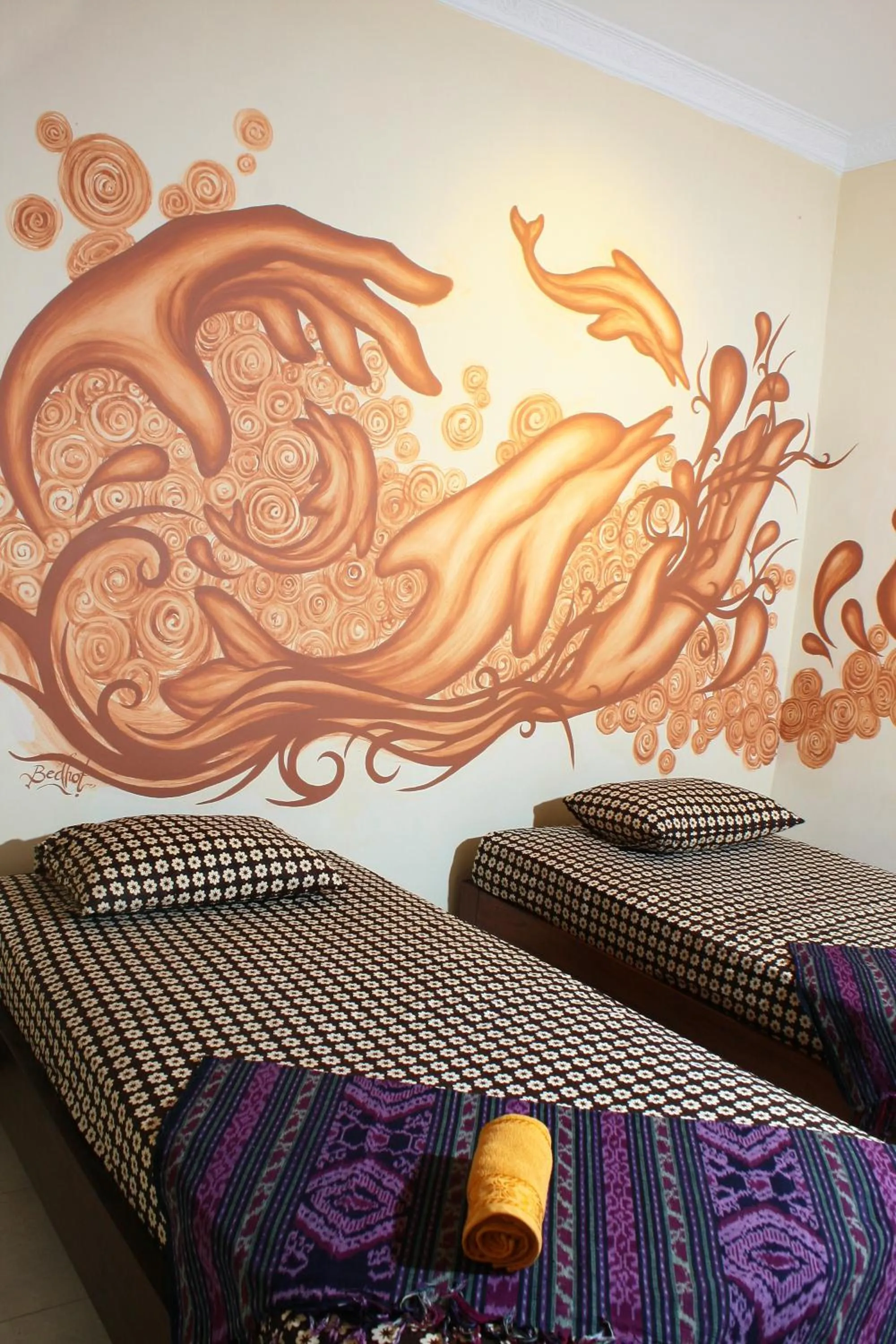 Decorative detail in Hotel 1001 Malam