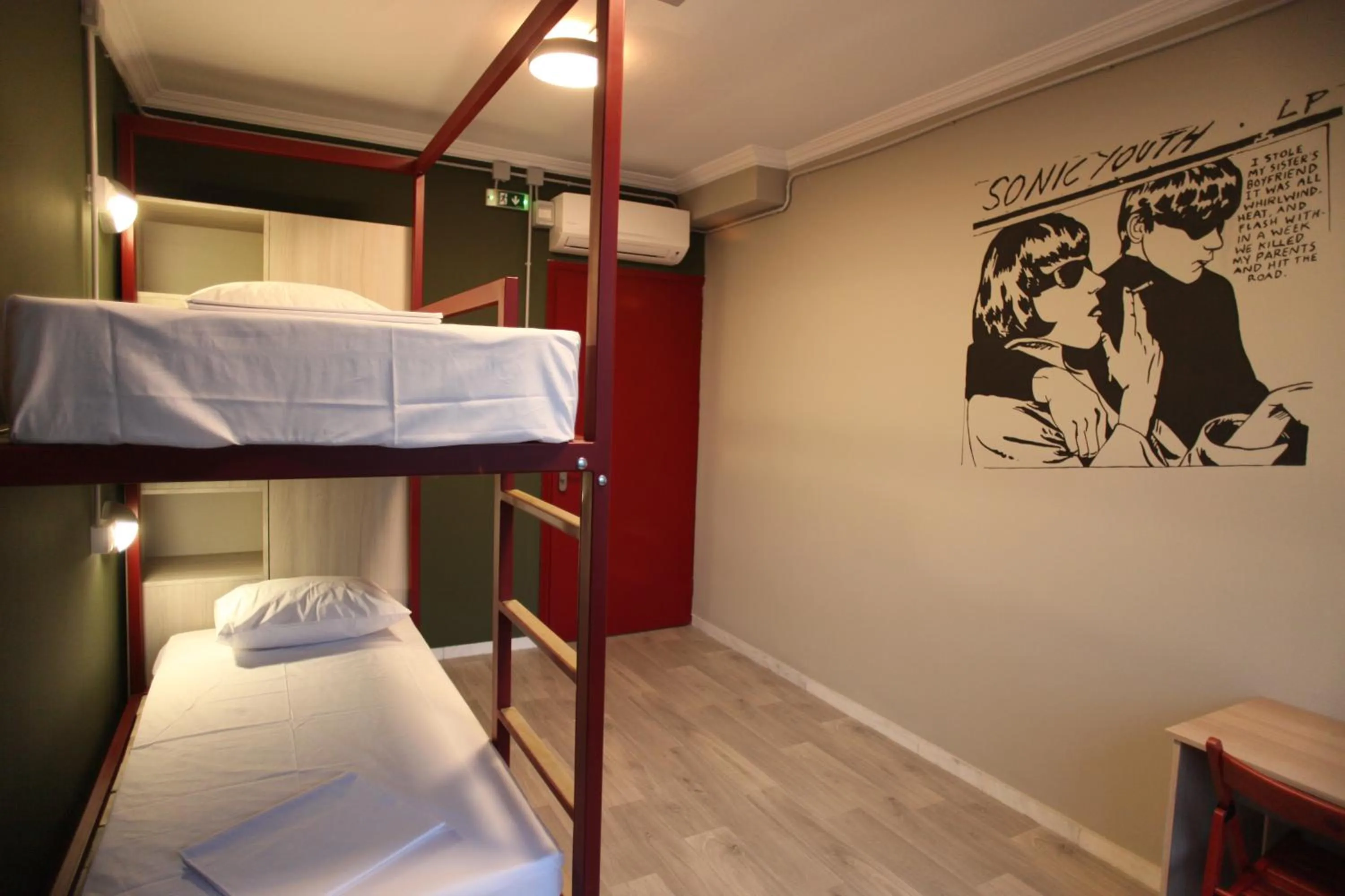 Bedroom, Bed in Stay Hybrid Youth Hostel