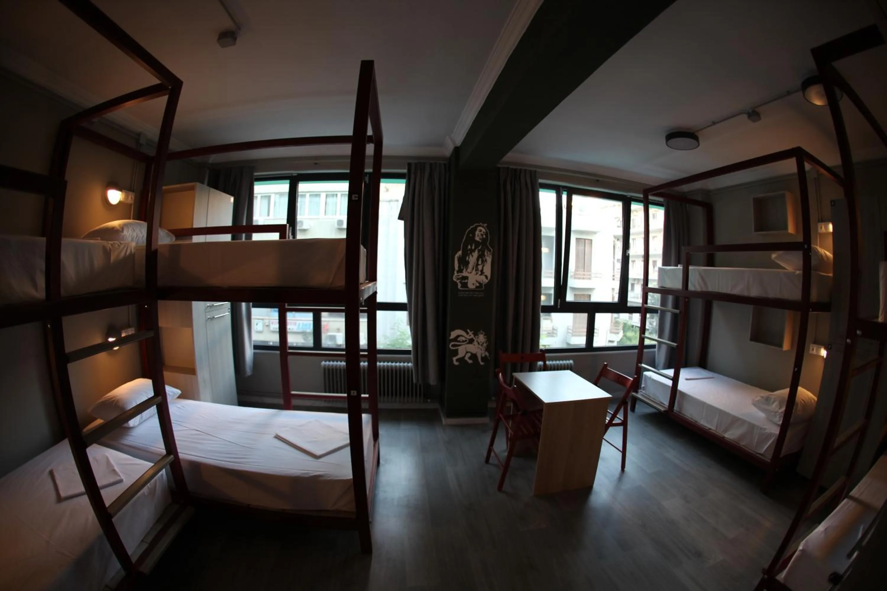 bunk bed, Bed in Stay Hybrid Youth Hostel