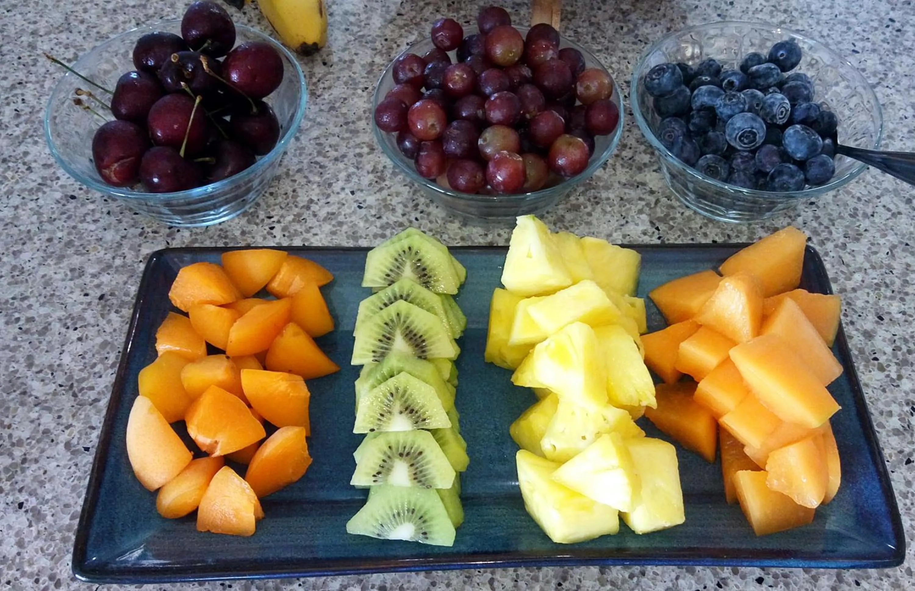 Continental breakfast in City Lights Boutique Lodge