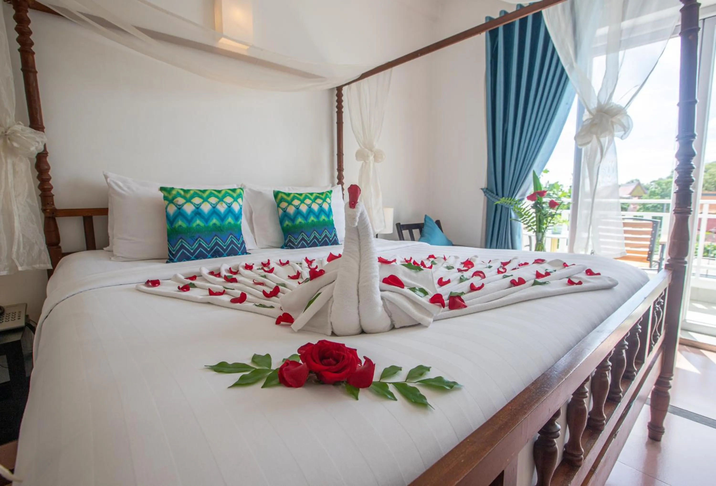 Bedroom, Bed in Amber Angkor Villa Hotel & Spa