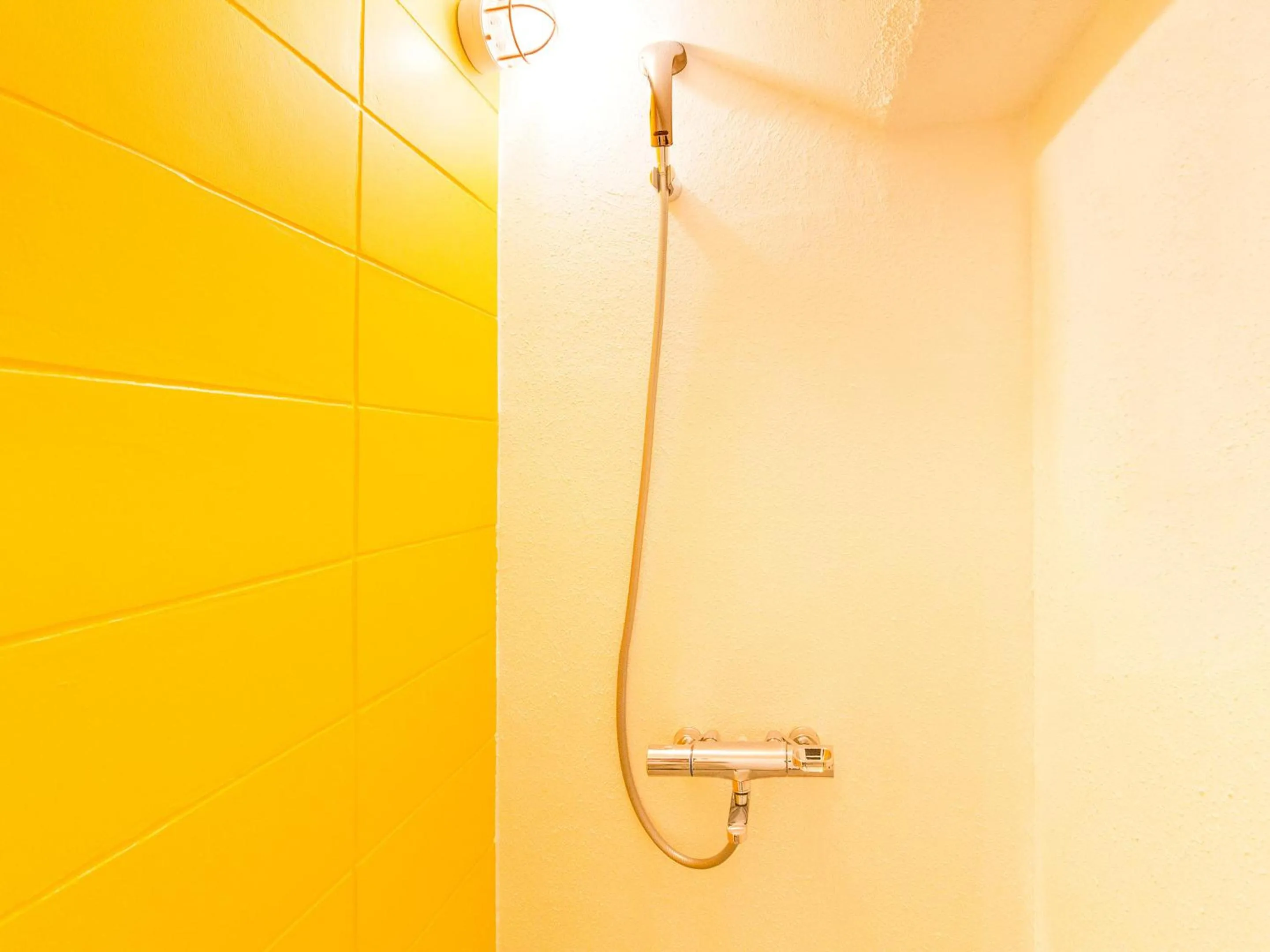 Shower in Seawall Hostel