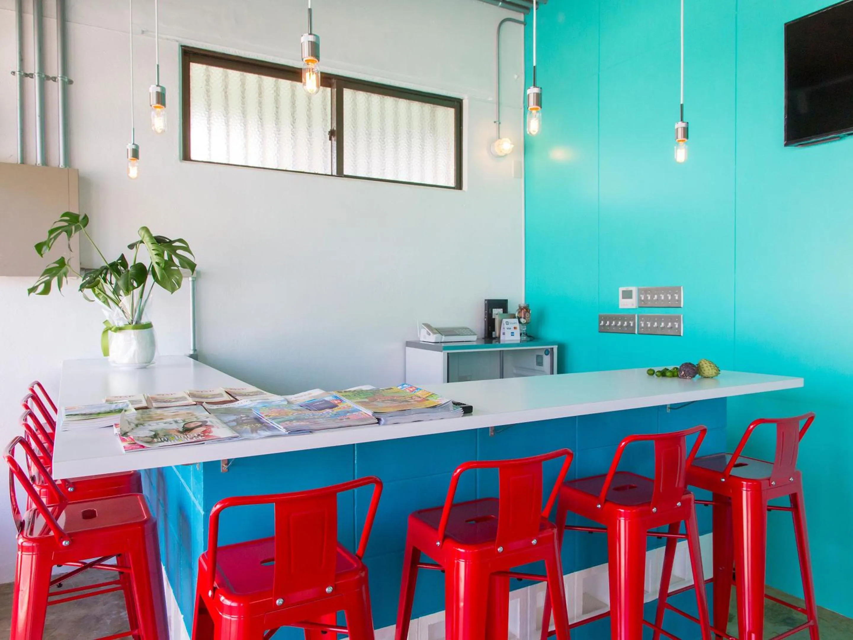 Lounge or bar in Seawall Hostel