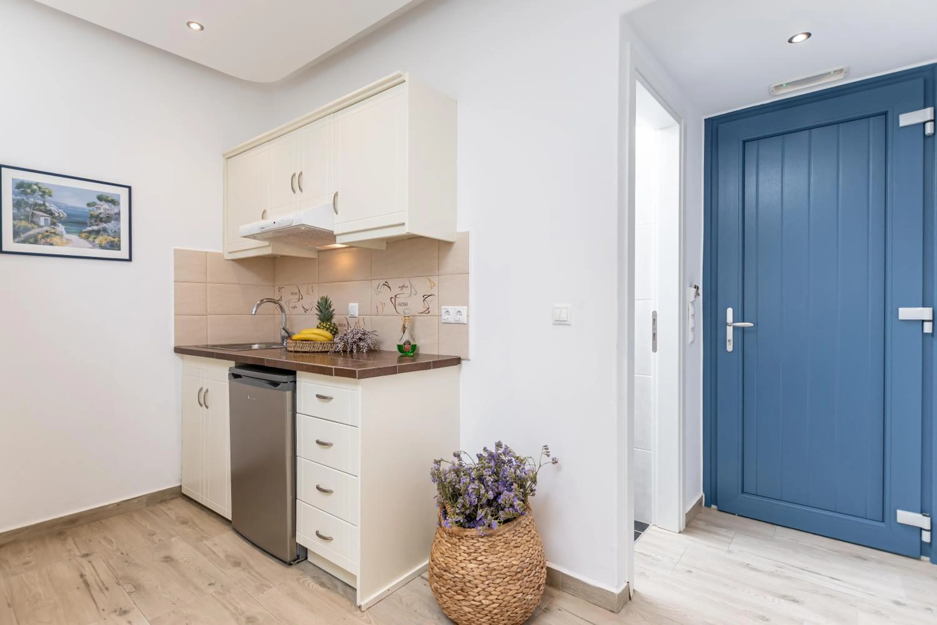 Kitchen or kitchenette in Sun Beach Hotel