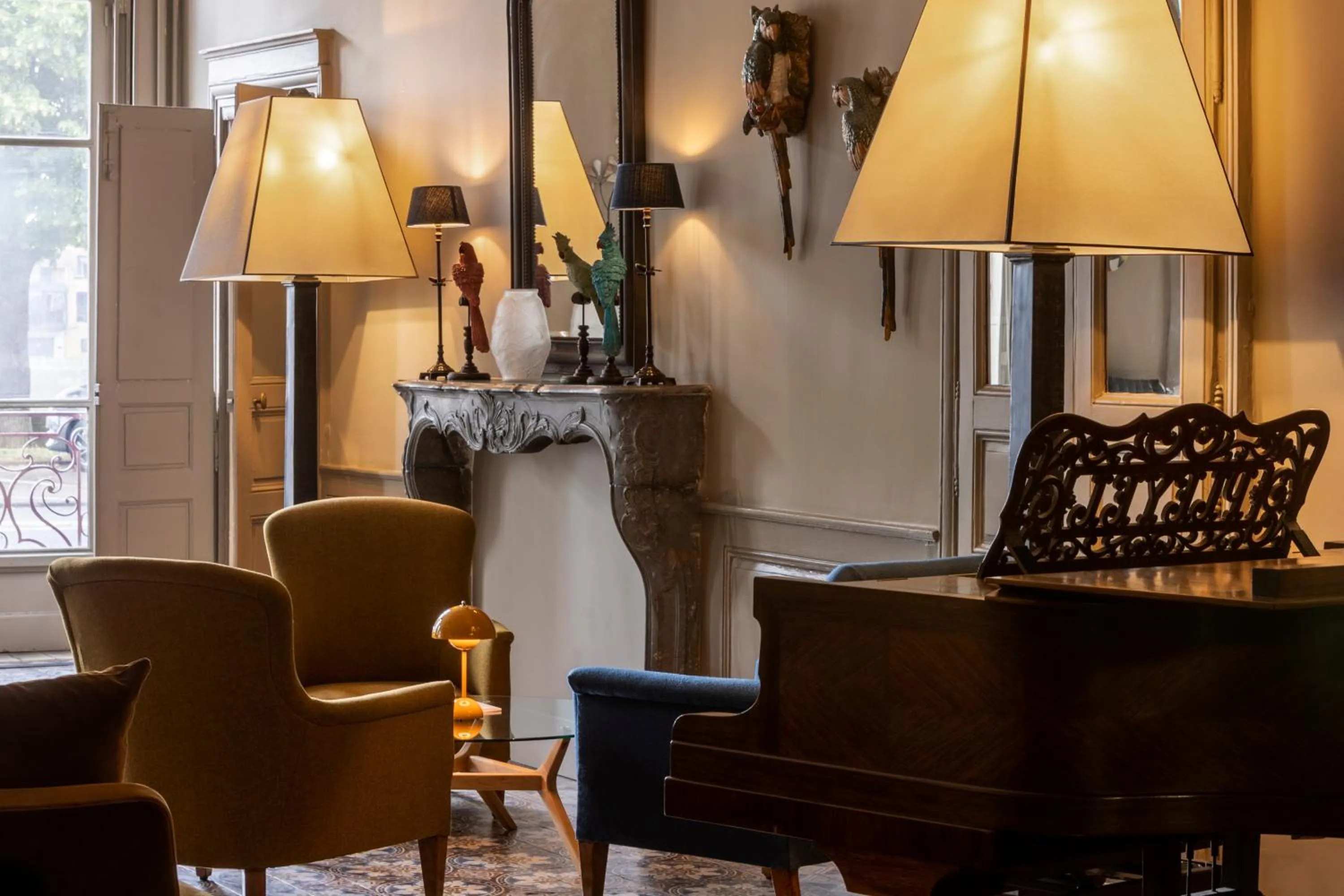 Living room in Best Western Plus d'Europe et d'Angleterre