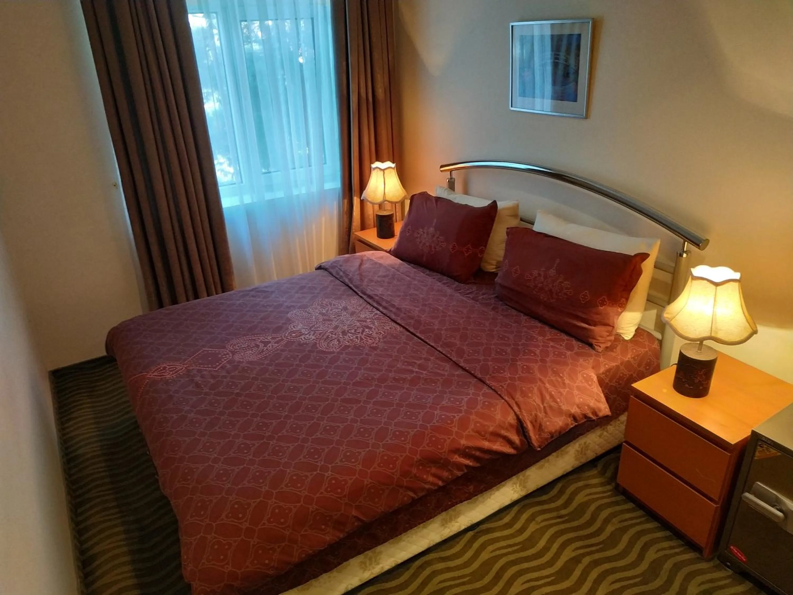 Bedroom, Bed in City Mansion ApartHotel