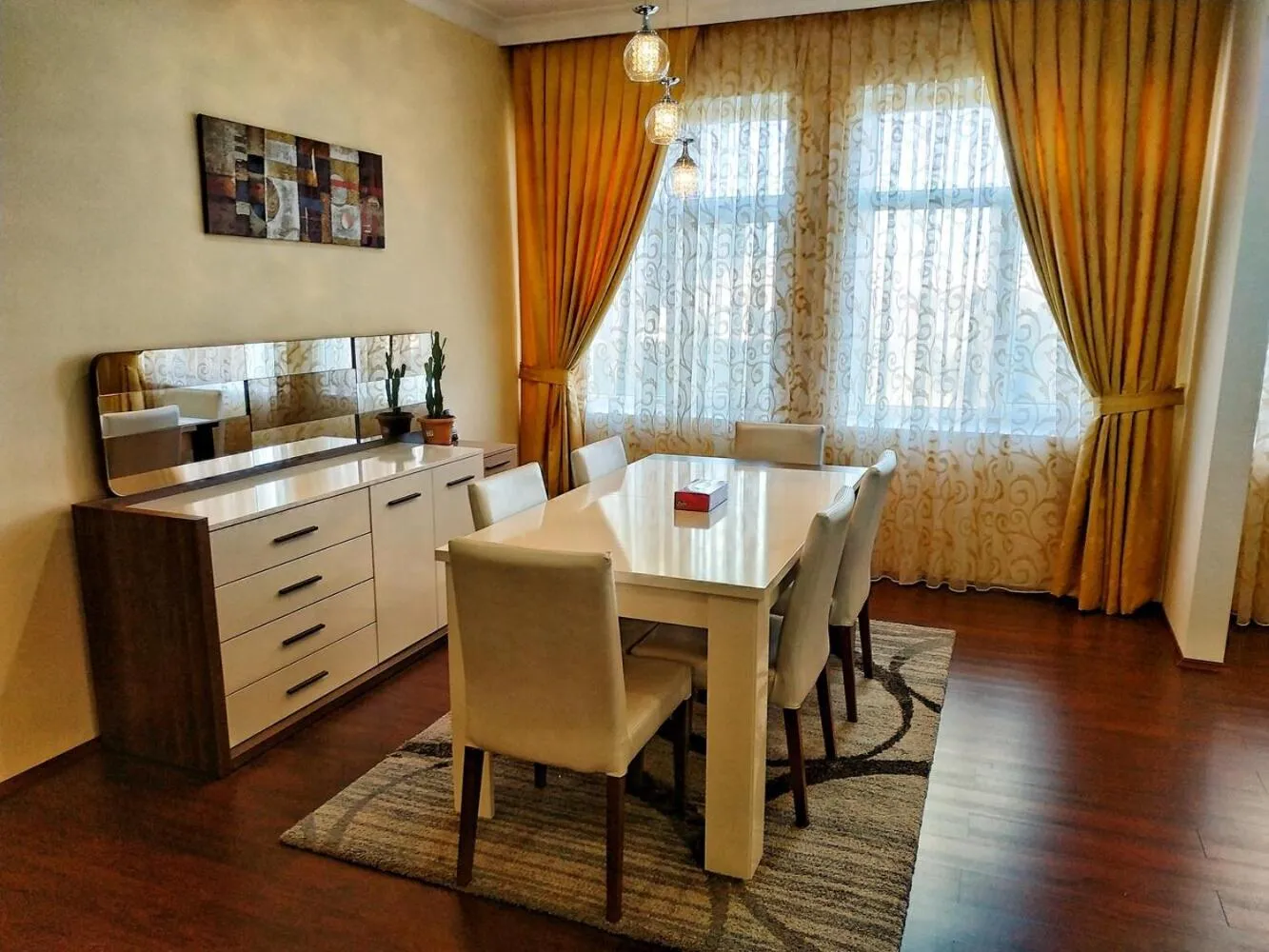 Seating area in City Mansion ApartHotel