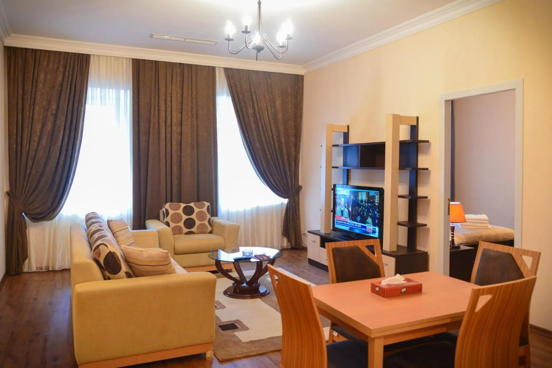 TV and multimedia in City Mansion ApartHotel