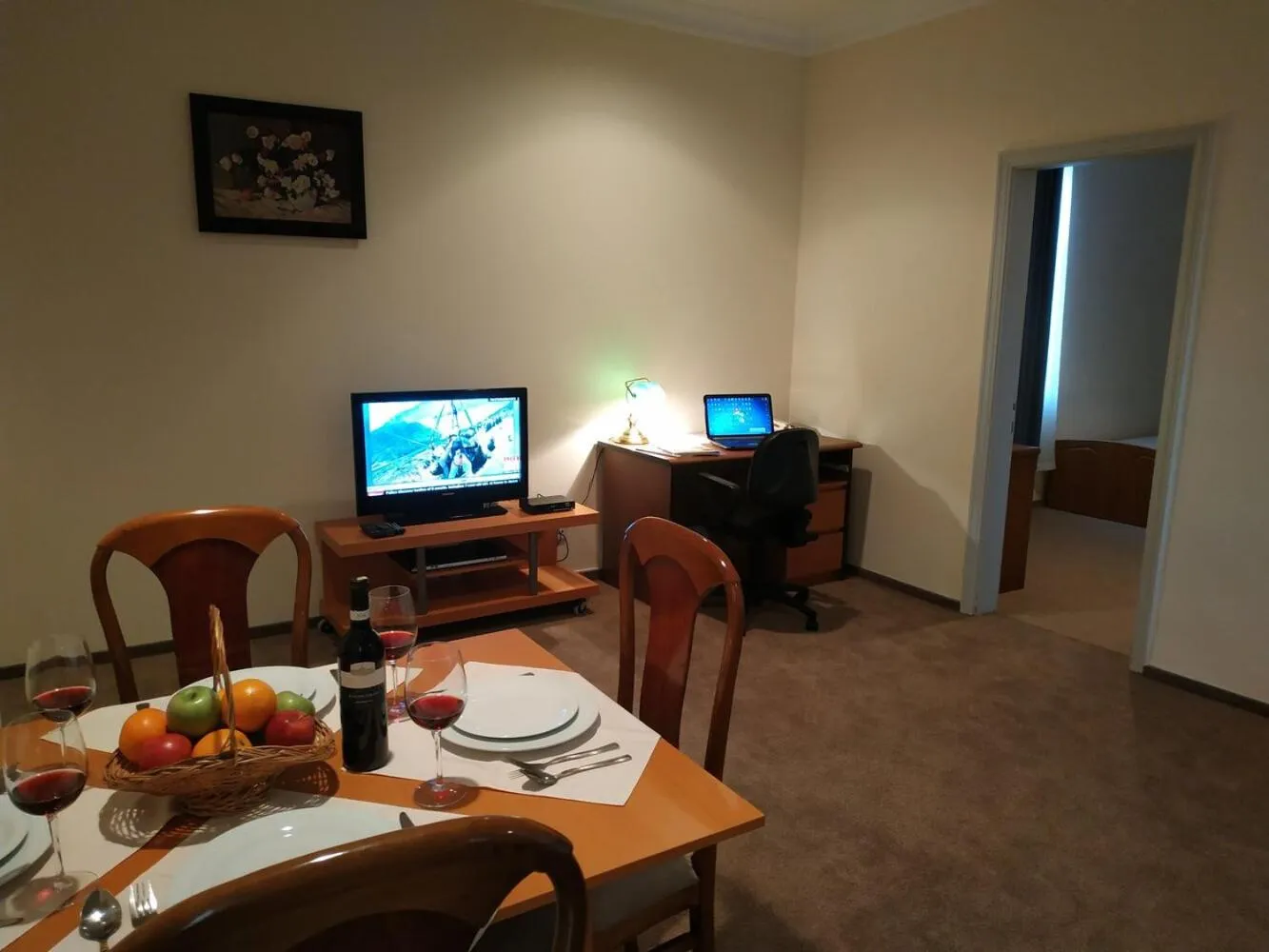 Seating area in City Mansion ApartHotel