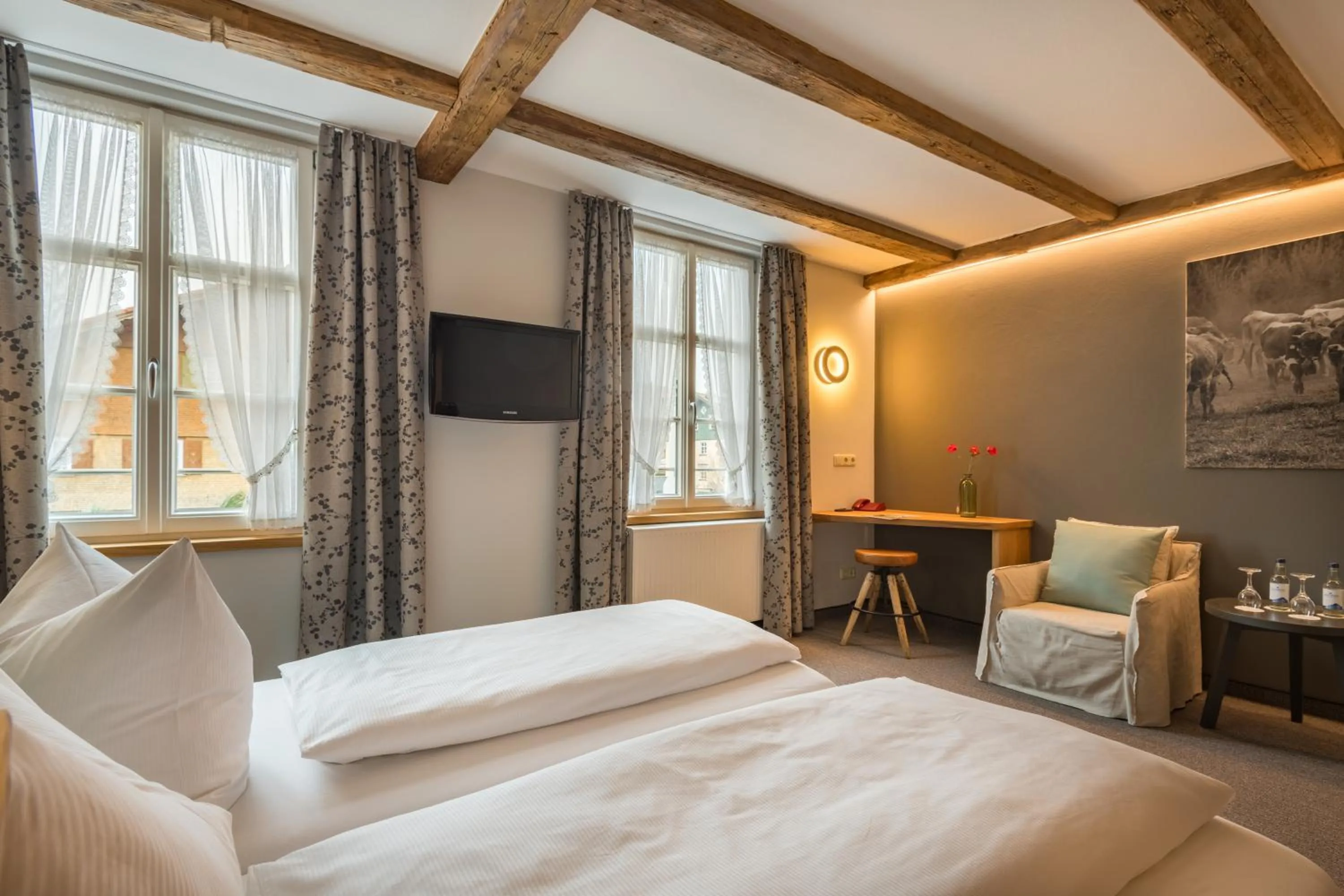 Bed in Landgasthof Rössle - Beim Kräuterwirt