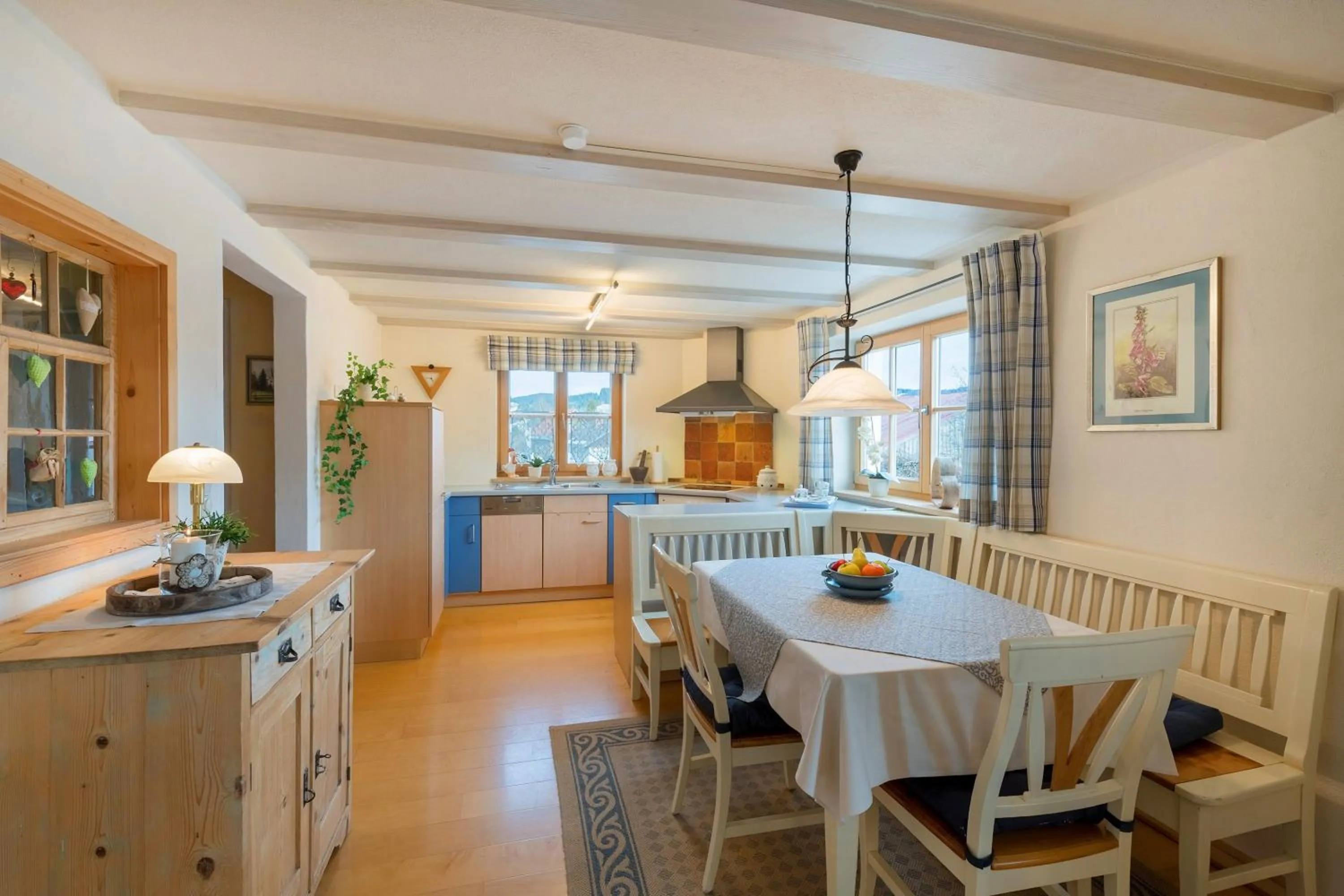 Kitchen or kitchenette in Landgasthof Rössle - Beim Kräuterwirt