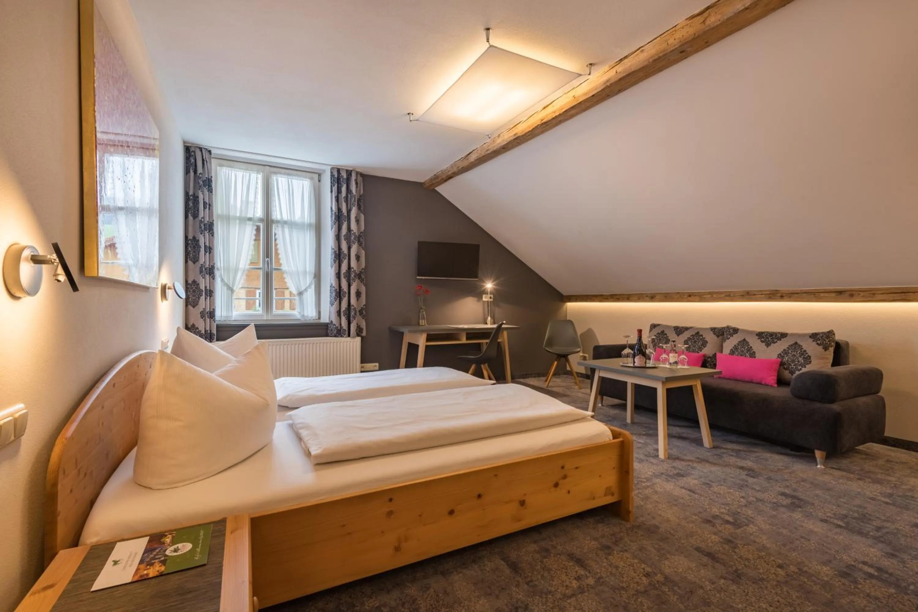 Bed in Landgasthof Rössle - Beim Kräuterwirt