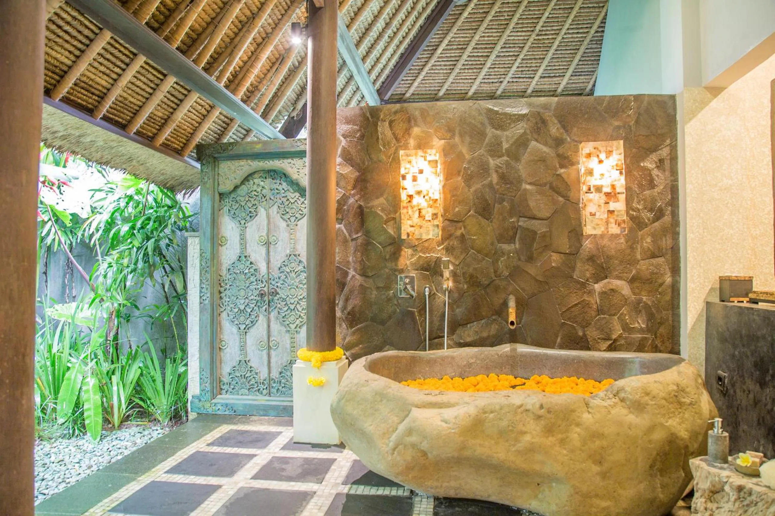 Bathroom in The Manipura Luxury Estate and Spa Up to 18 person, fully serviced