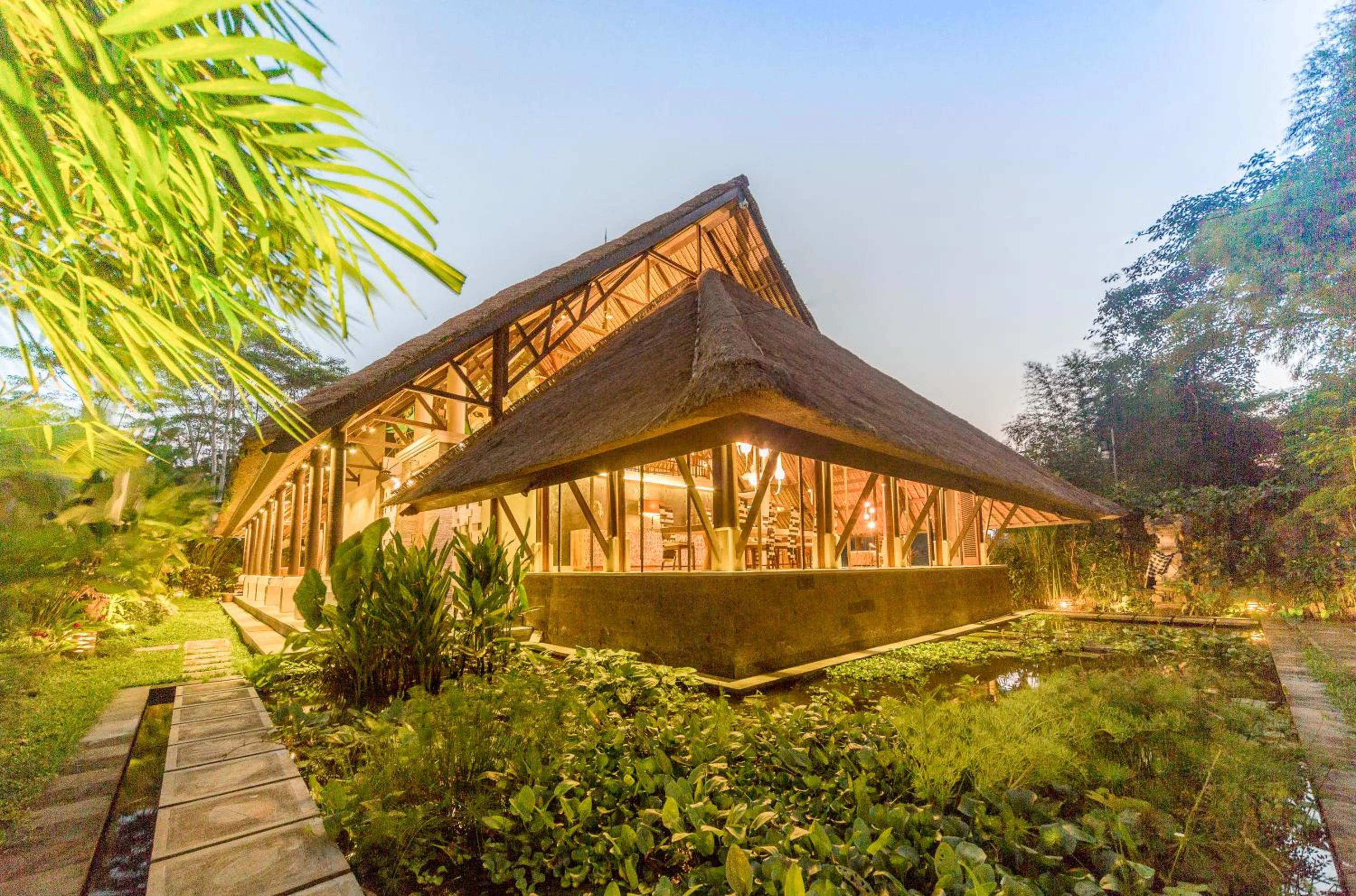 Facade/entrance in The Manipura Luxury Estate and Spa Up to 18 person, fully serviced