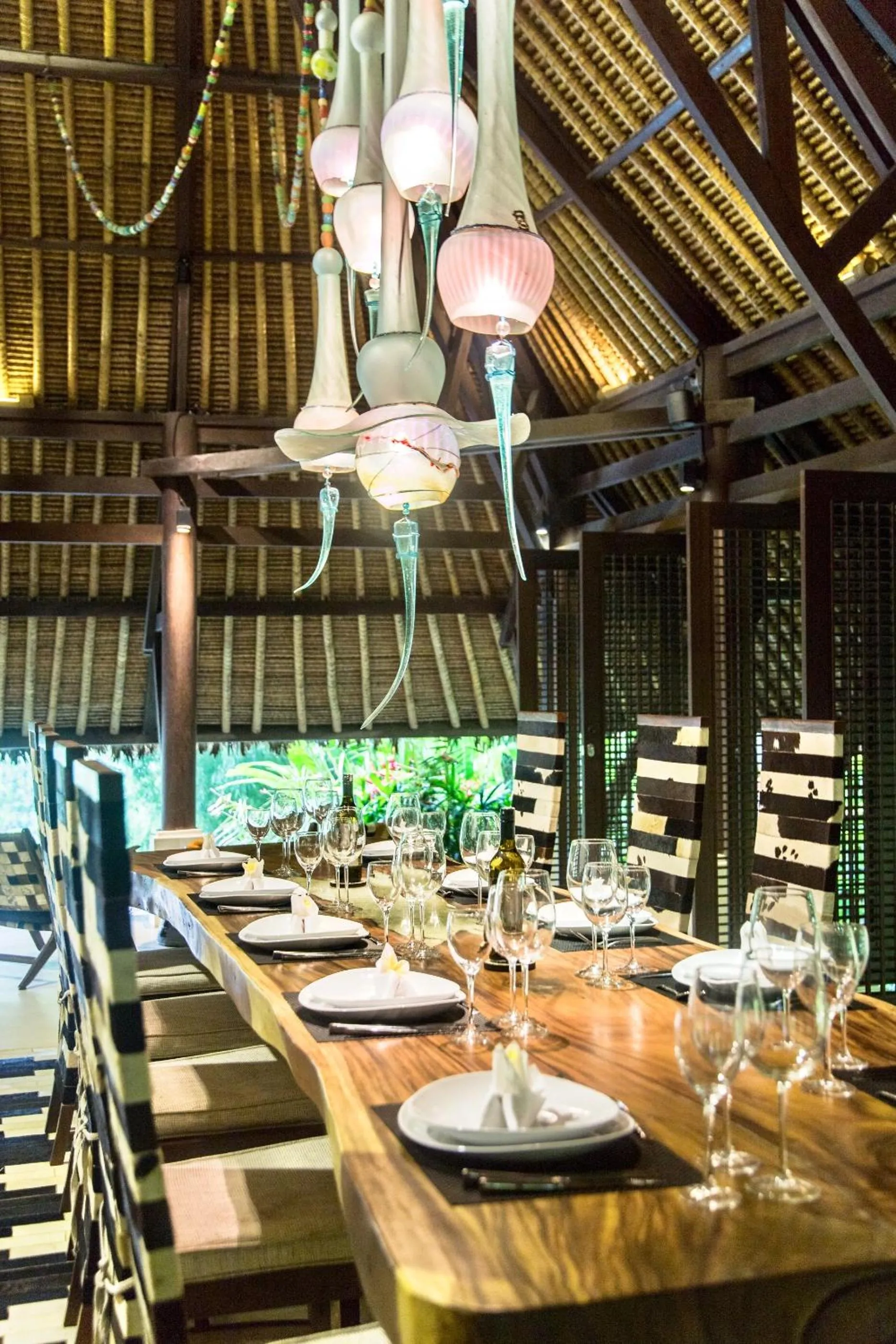 Restaurant/places to eat in The Manipura Luxury Estate and Spa Up to 18 person, fully serviced