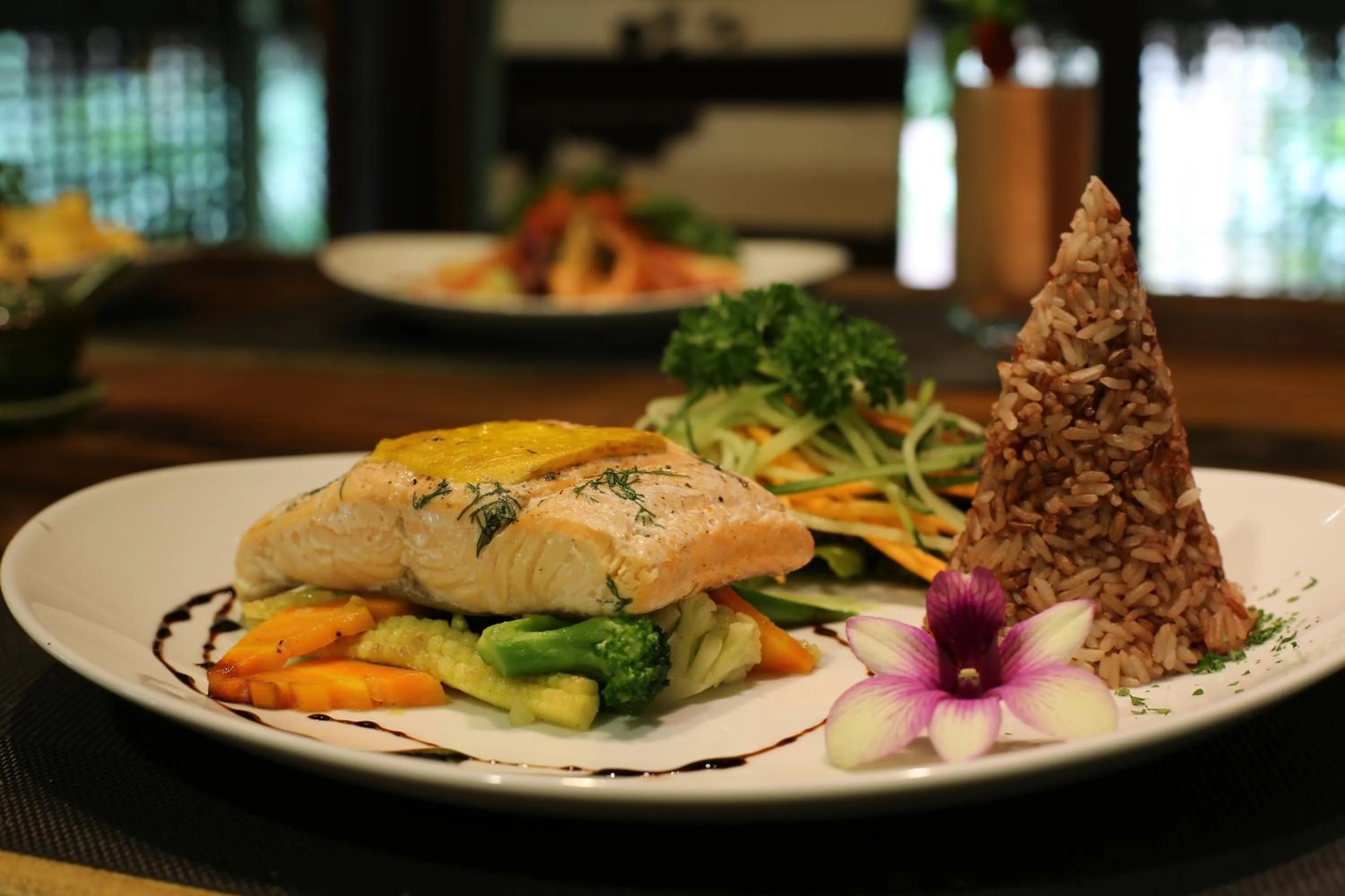 Food close-up in The Manipura Luxury Estate and Spa Up to 18 person, fully serviced