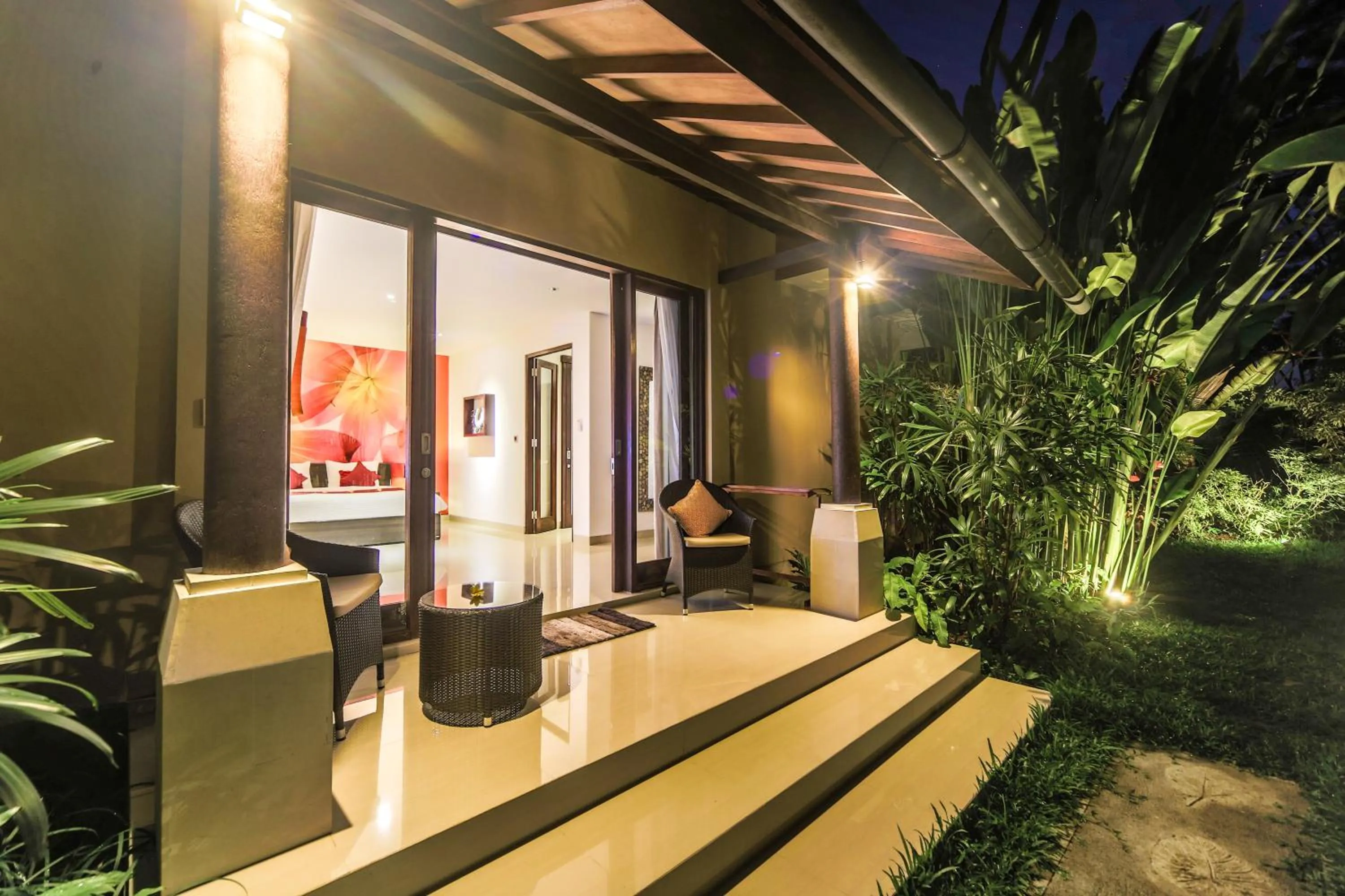 Patio in The Manipura Luxury Estate and Spa Up to 18 person, fully serviced