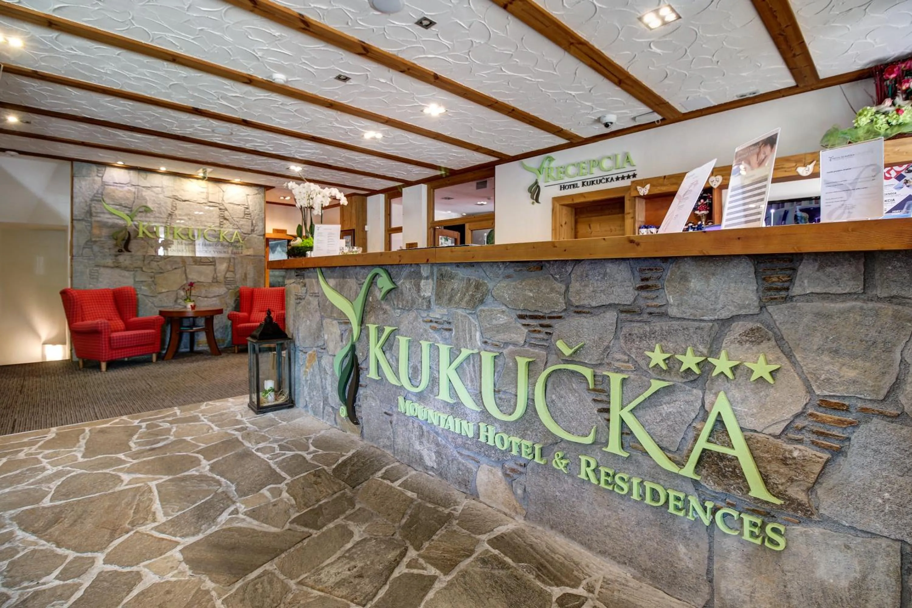 Lobby or reception in Kukučka Lomnica - Tatranská Lomnica