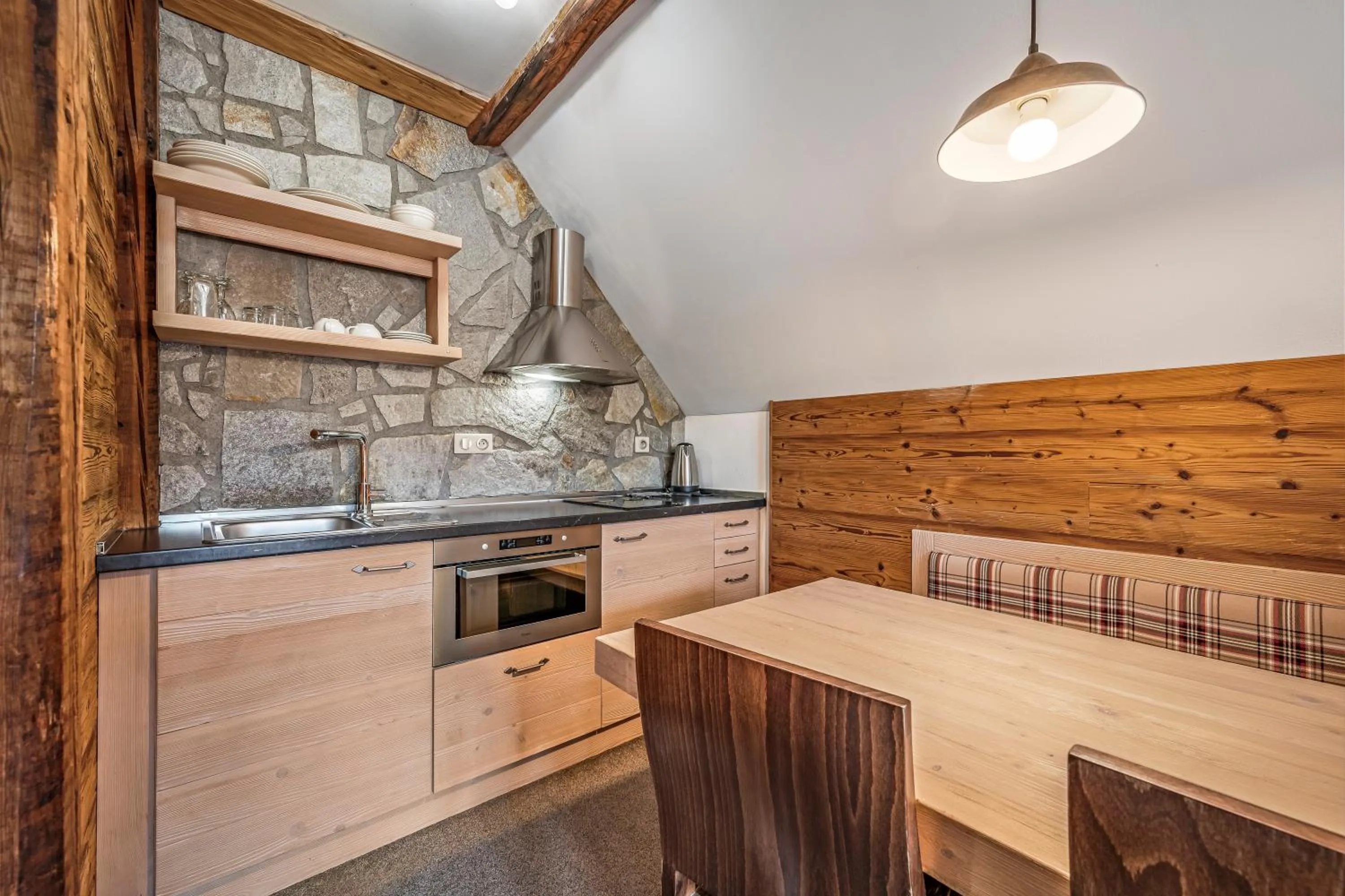 Kitchen or kitchenette in Kukučka Lomnica - Tatranská Lomnica