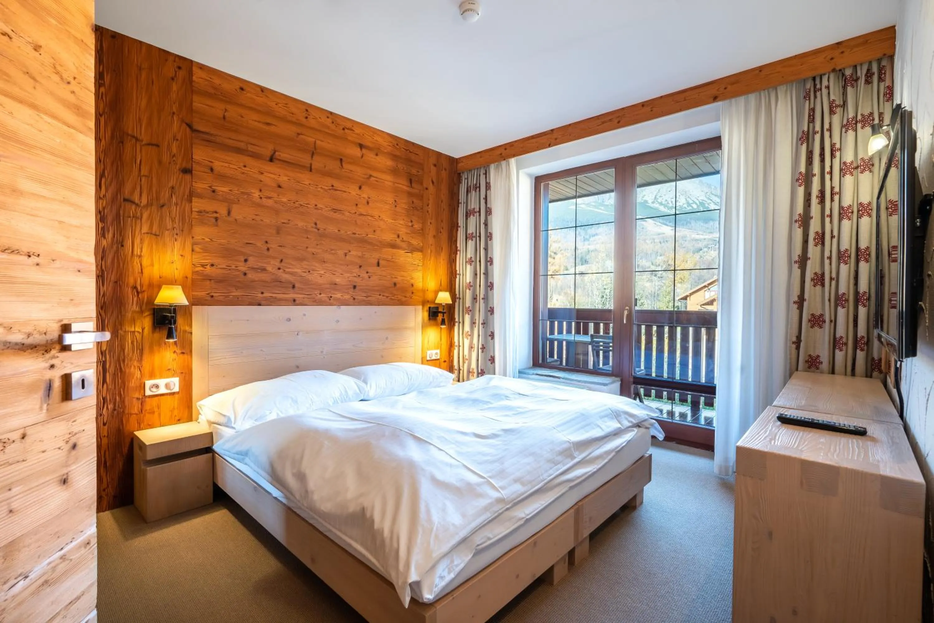 Bedroom, Bed in Kukučka Lomnica - Tatranská Lomnica