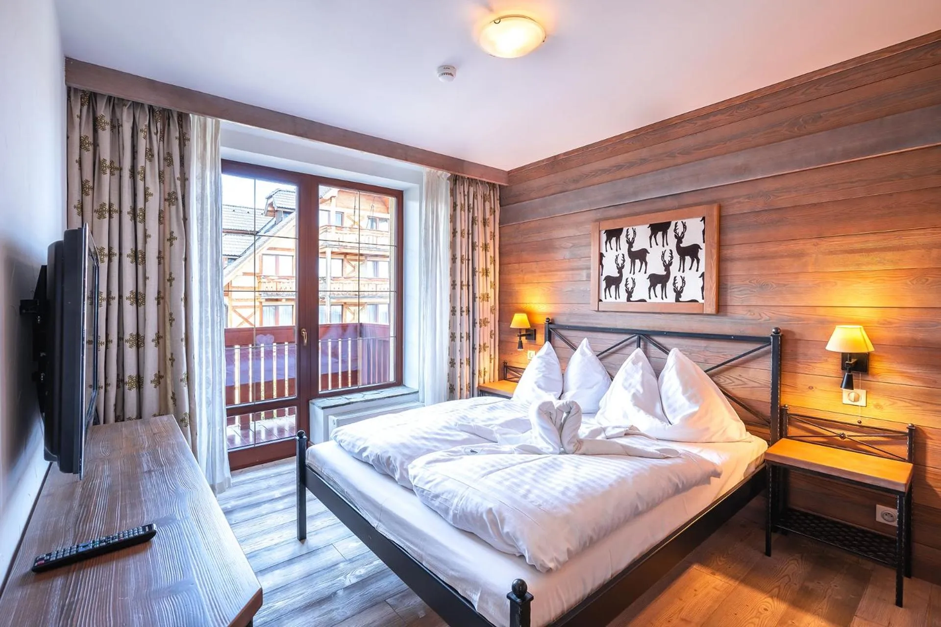 Bedroom, Bed in Kukučka Lomnica - Tatranská Lomnica