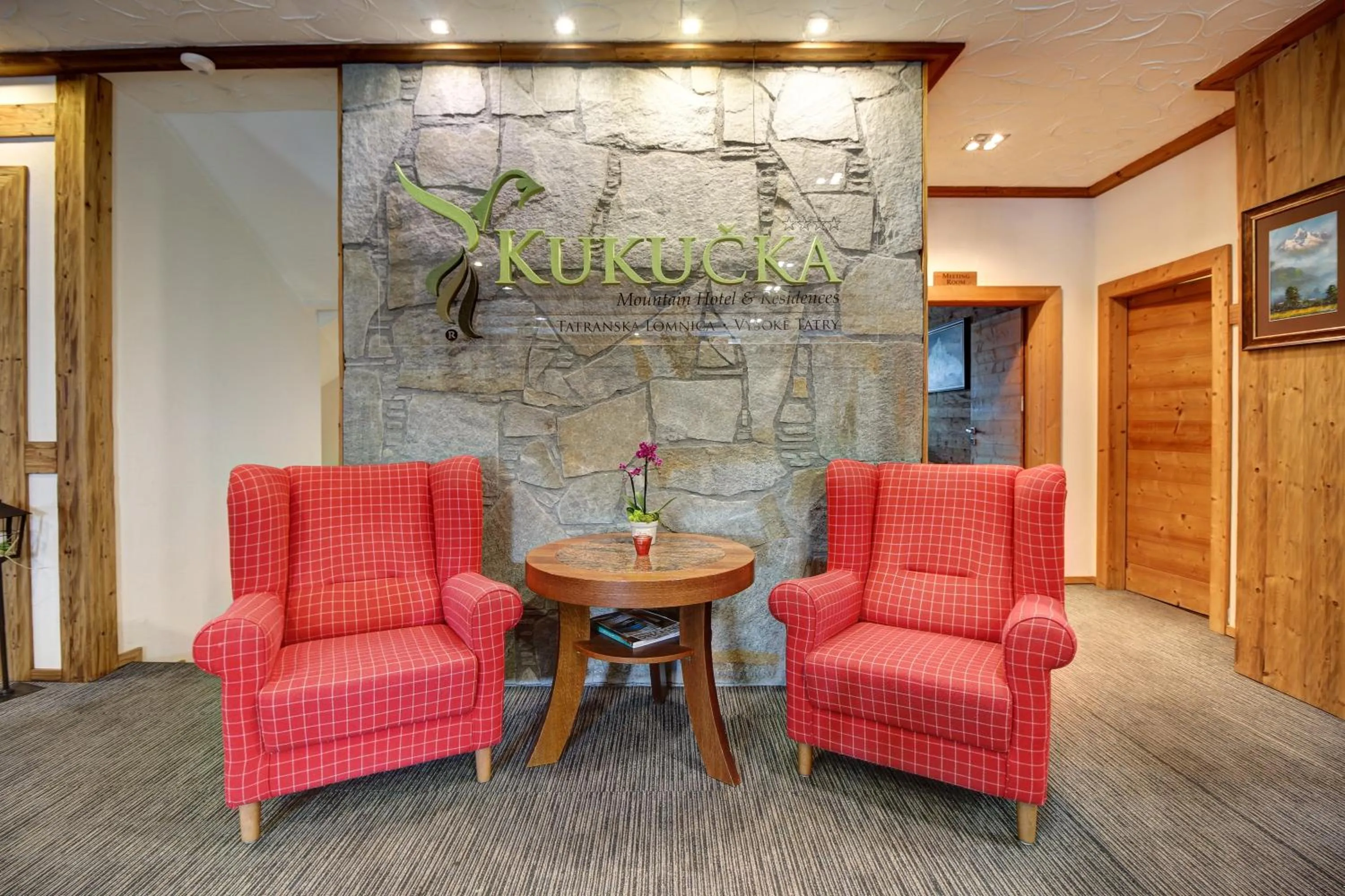 Lobby or reception in Kukučka Lomnica - Tatranská Lomnica