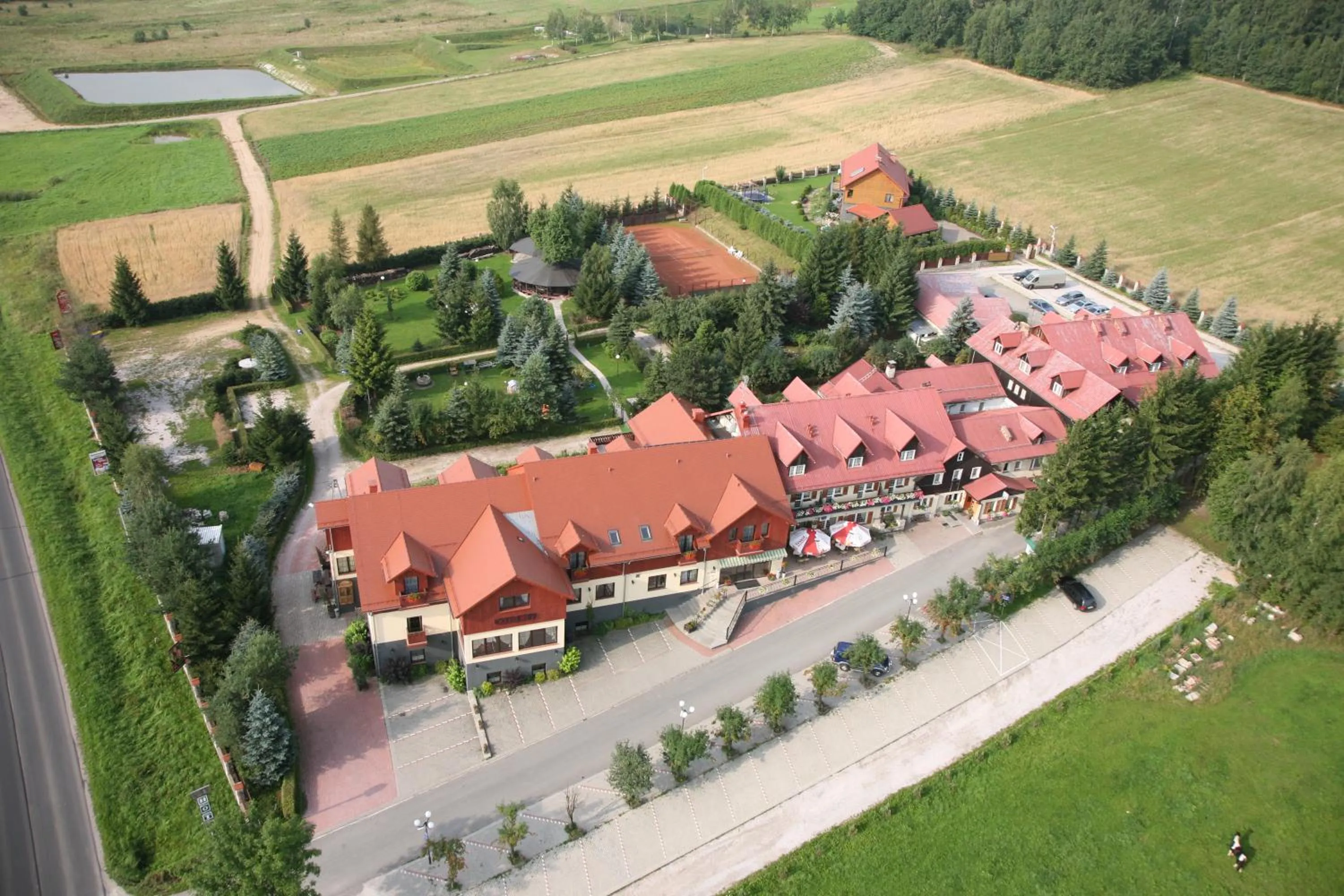 Bird's eye view in Hotel Chata Za Wsią