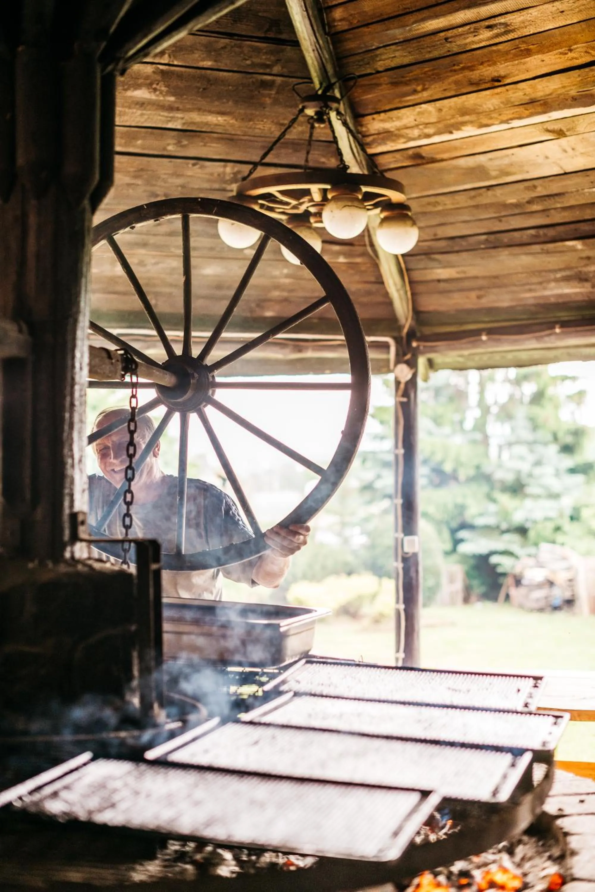 BBQ facilities in Hotel Chata Za Wsią