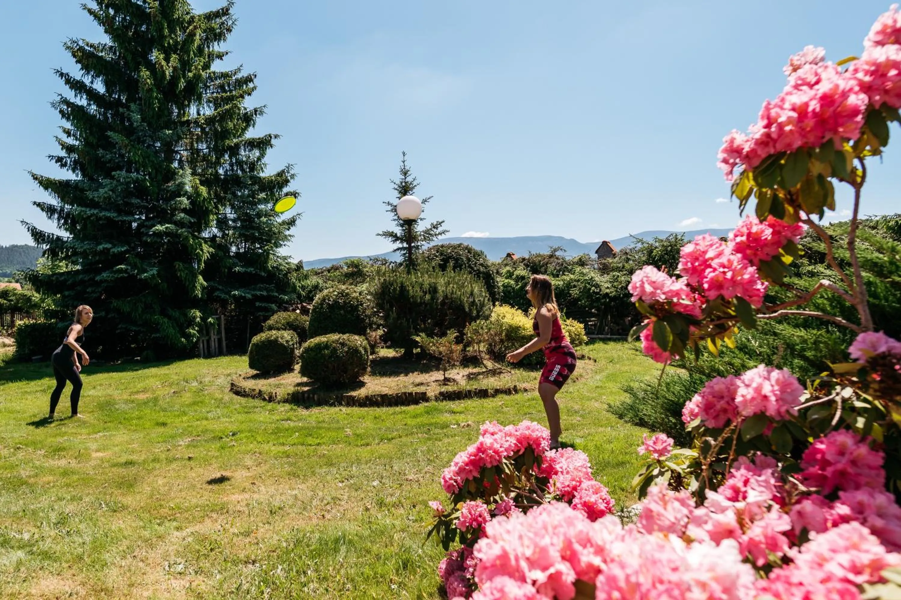 Garden in Hotel Chata Za Wsią