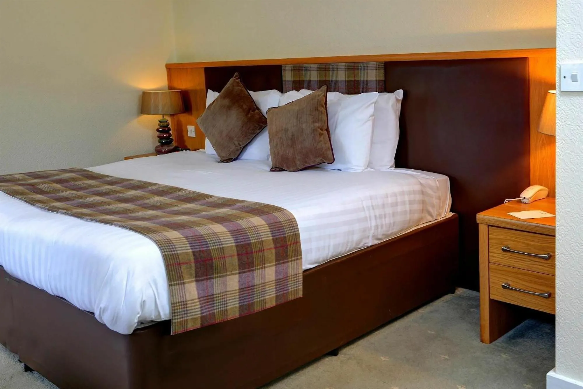 Bedroom, Bed in Buchanan Arms Hotel & Leisure, Sure Hotel Collection