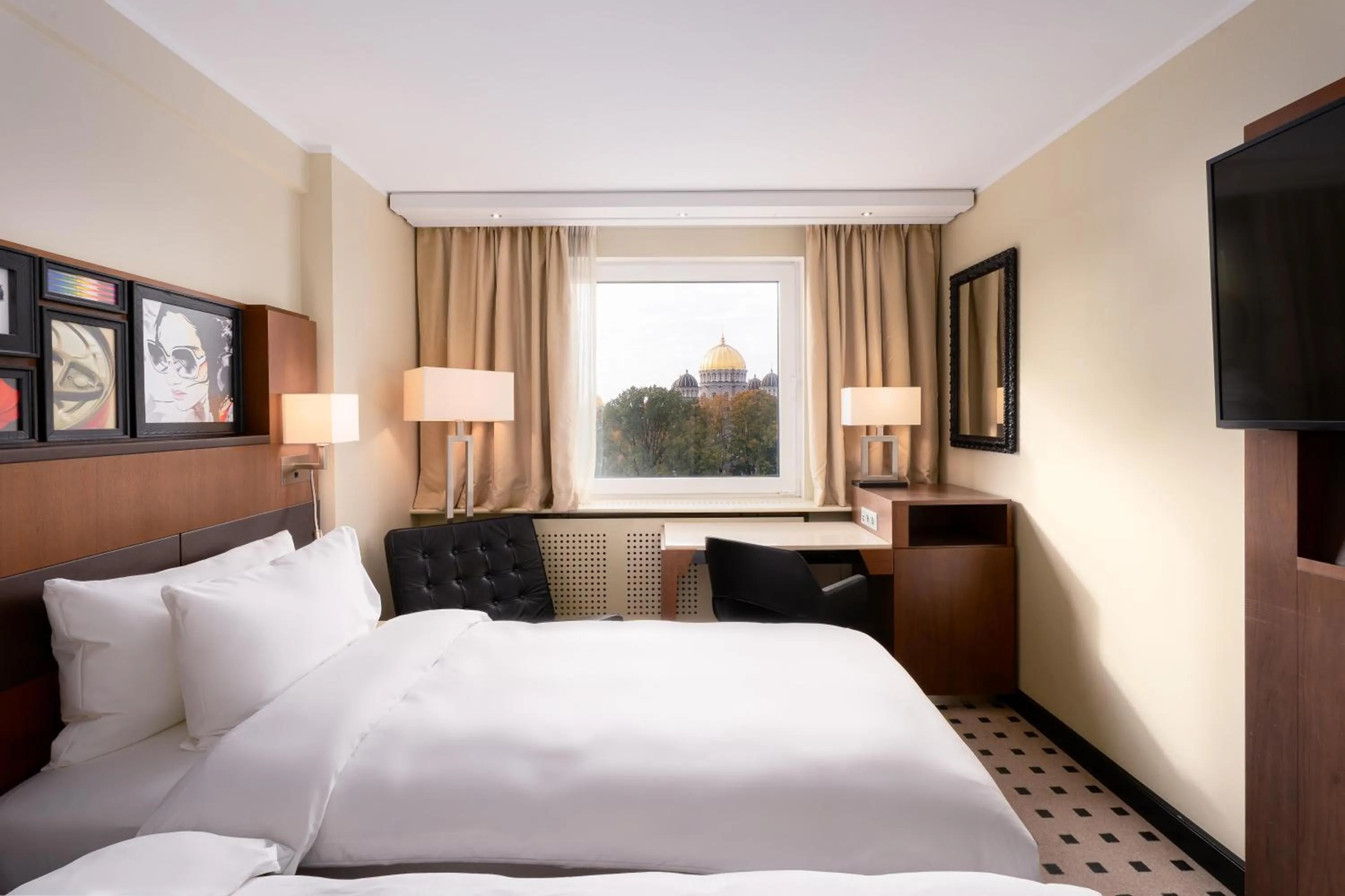 Bedroom, Bed in Radisson Blu Latvija Conference & Spa Hotel, Riga