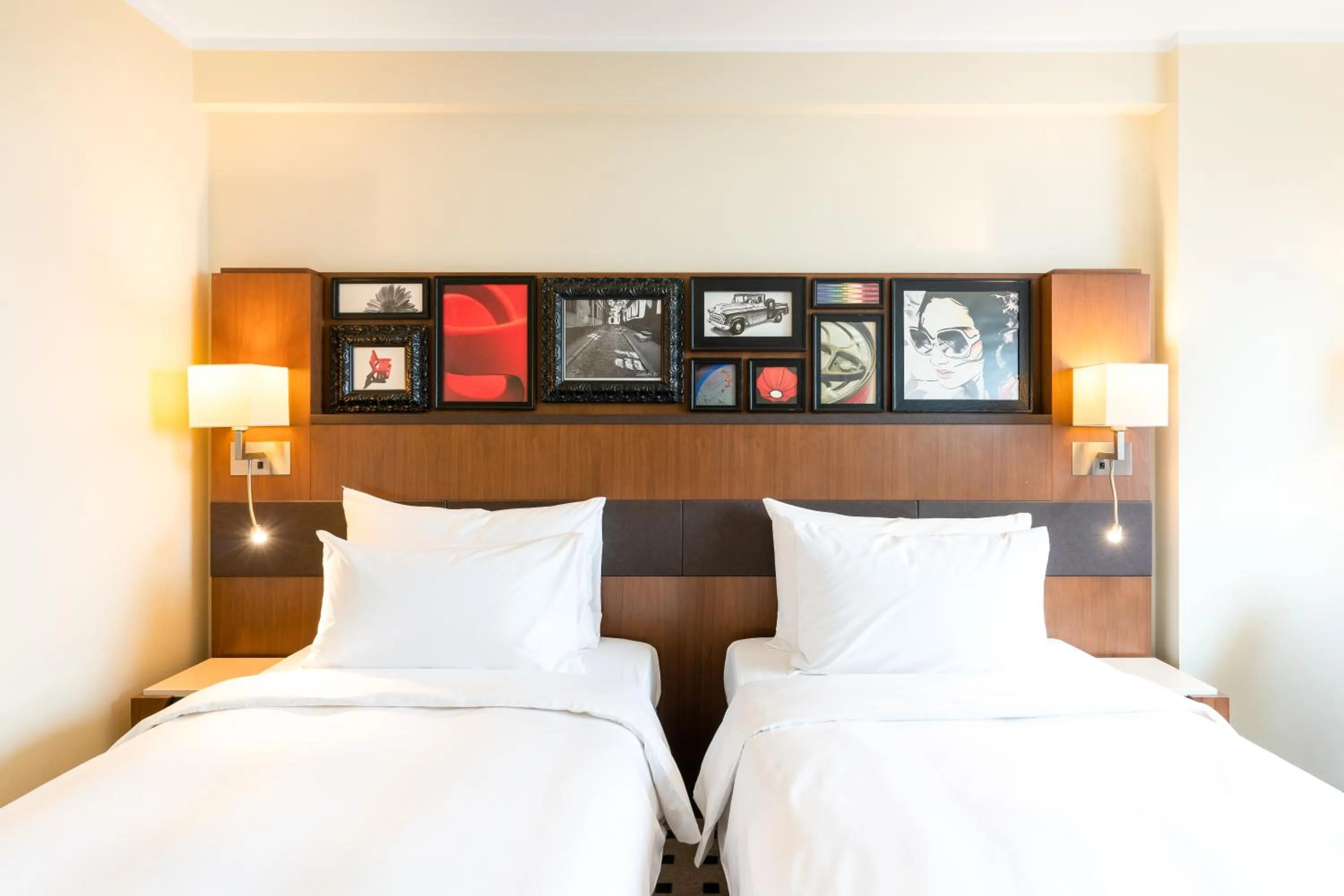 Bed in Radisson Blu Latvija Conference & Spa Hotel, Riga