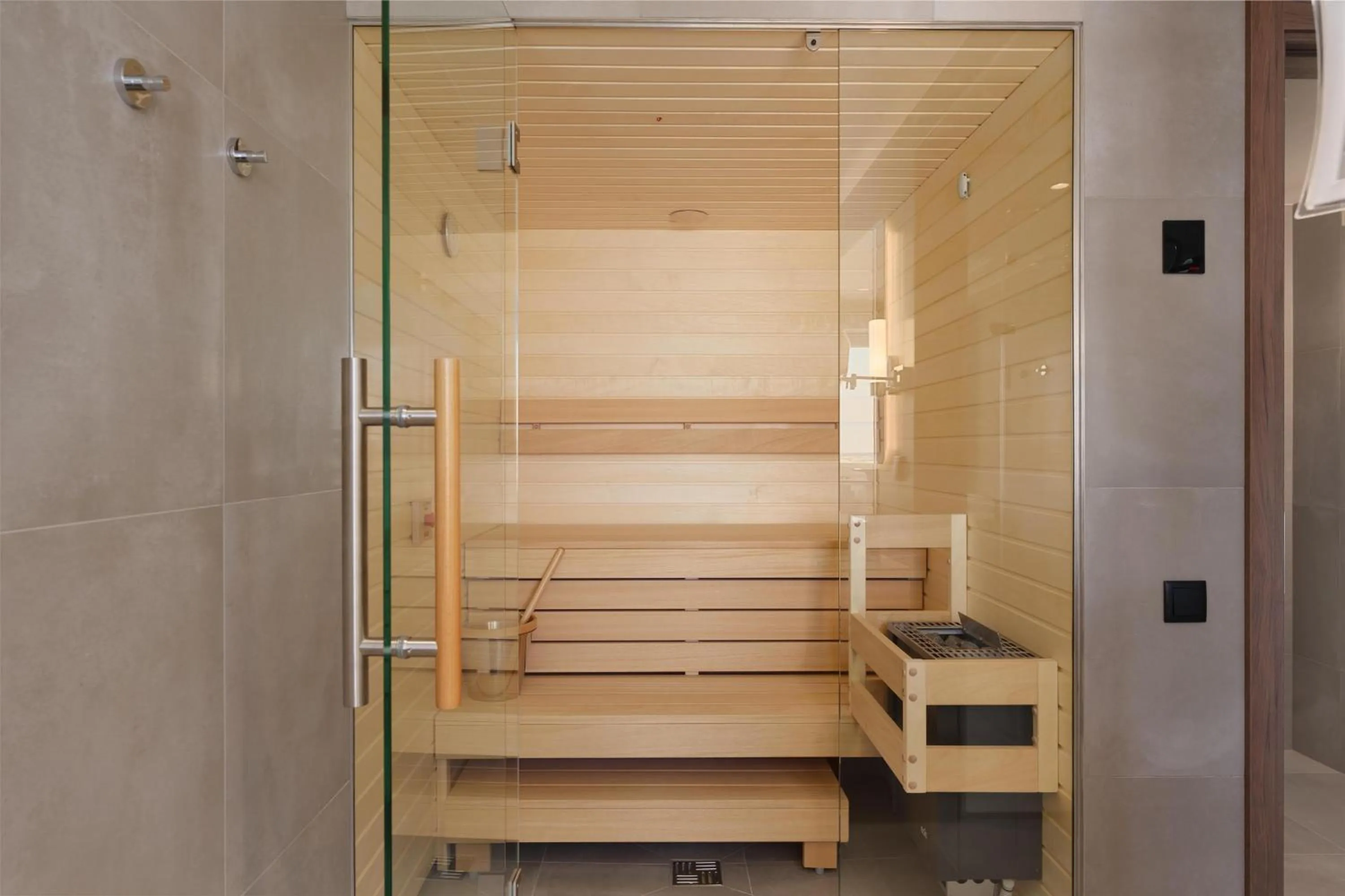 Sauna in Radisson Blu Latvija Conference & Spa Hotel, Riga