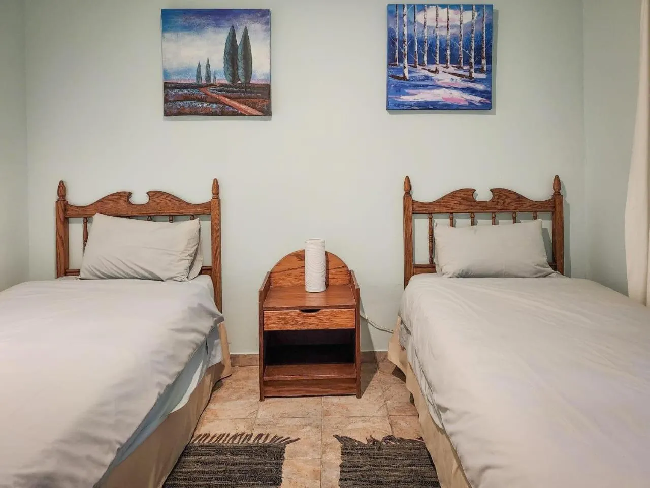 Bedroom, Bed in Parkers Cottages