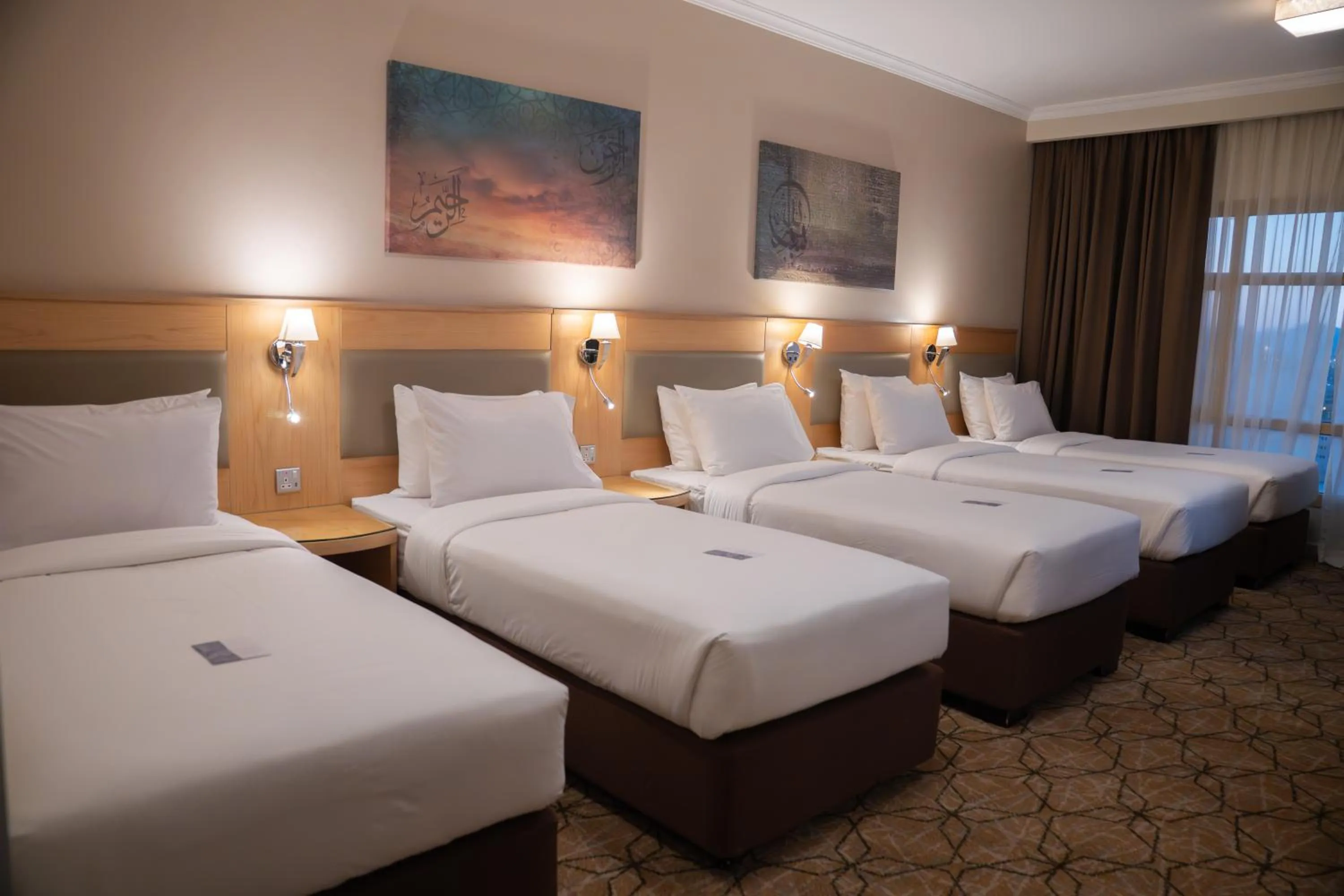 Bed in SAJA By Warwick Madinah Hotel