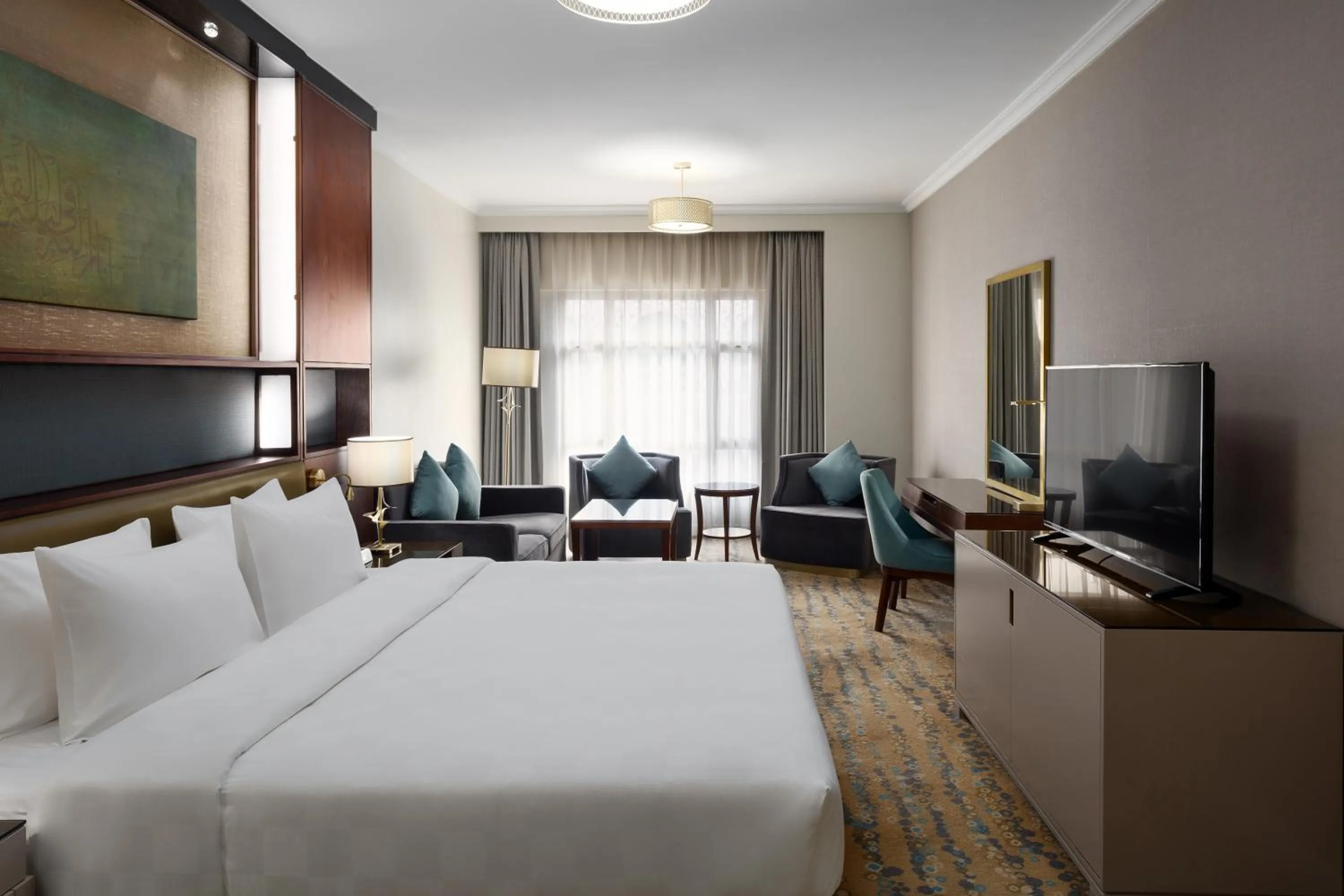 Bedroom, Bed in SAJA By Warwick Madinah Hotel