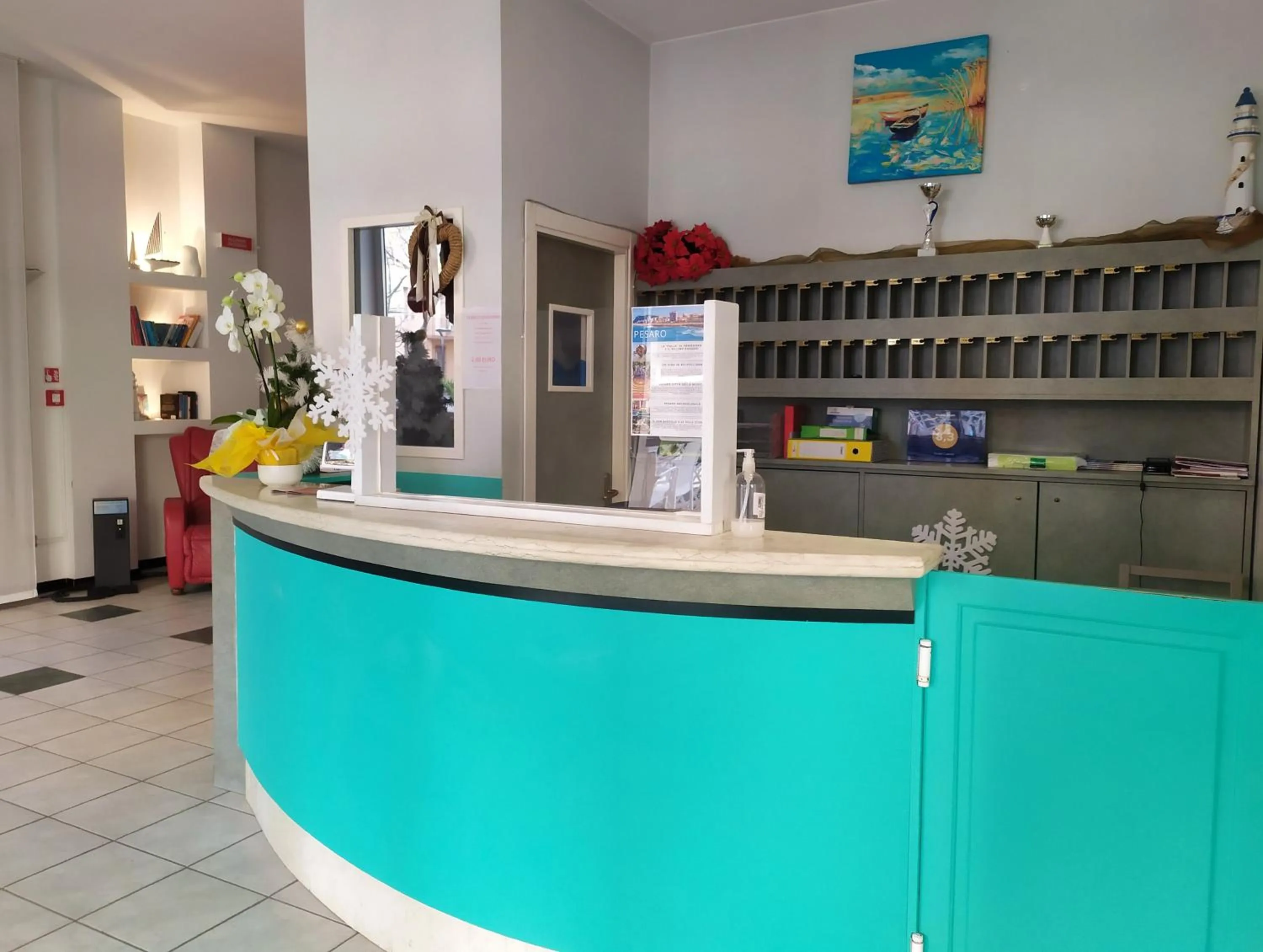 Lobby or reception in Hotel Caesar