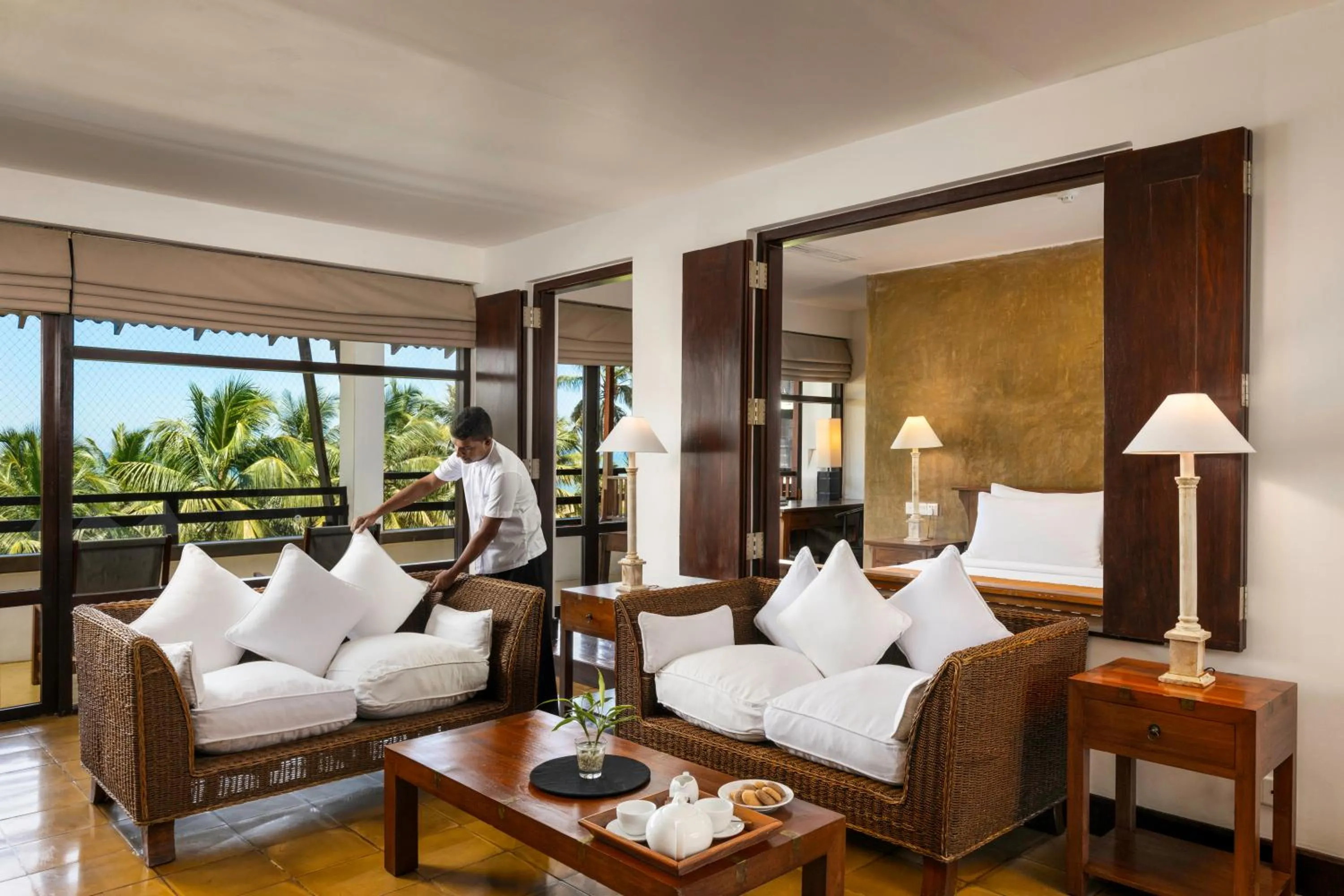 Bedroom in Jetwing Beach