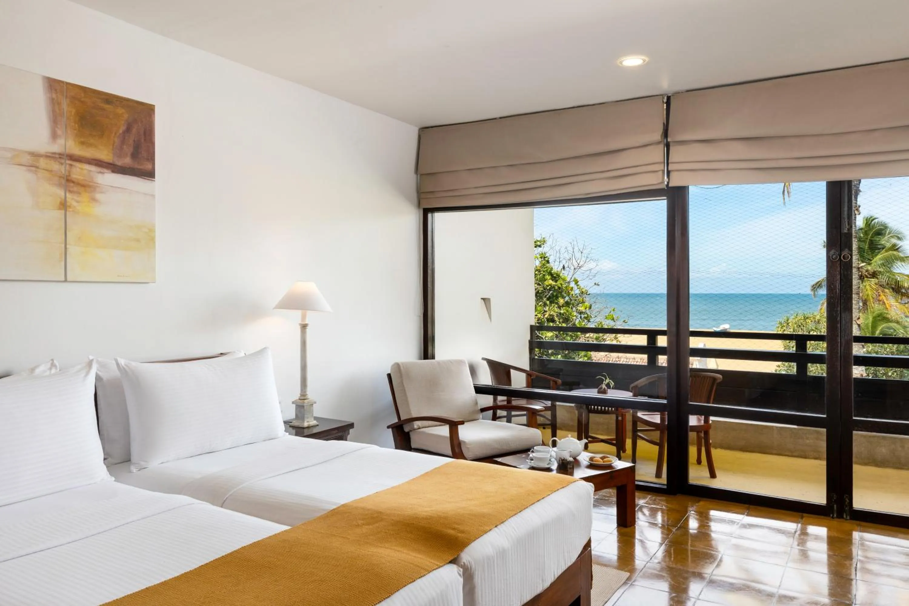 Bed in Jetwing Beach