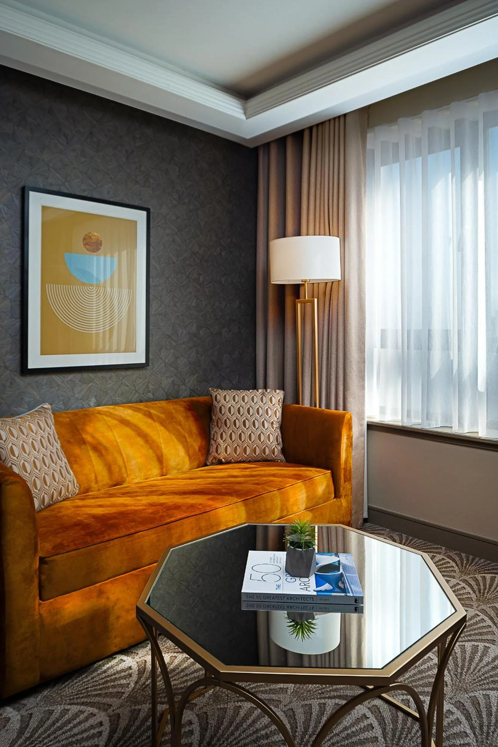 Decorative detail in The Savoy Hotel