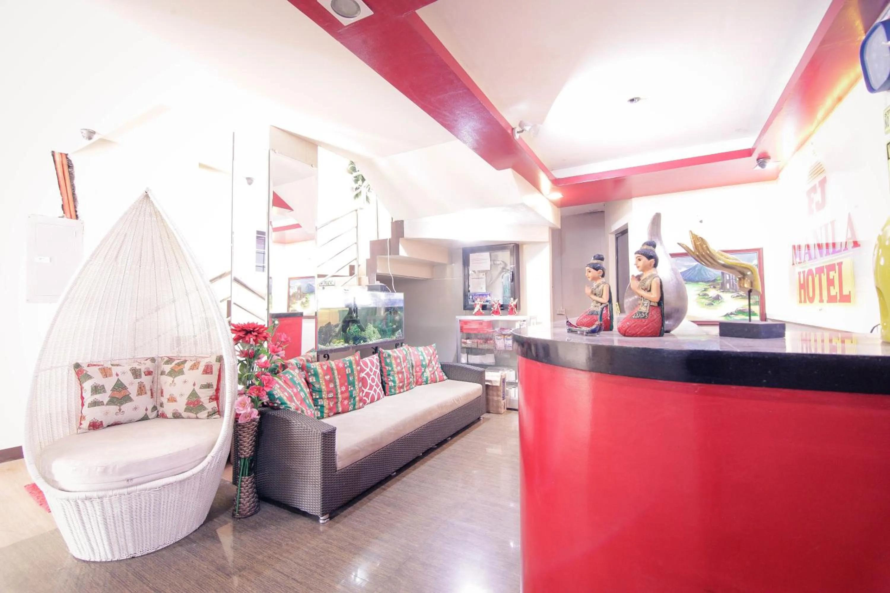 Lobby or reception in Fj Manila Hotel