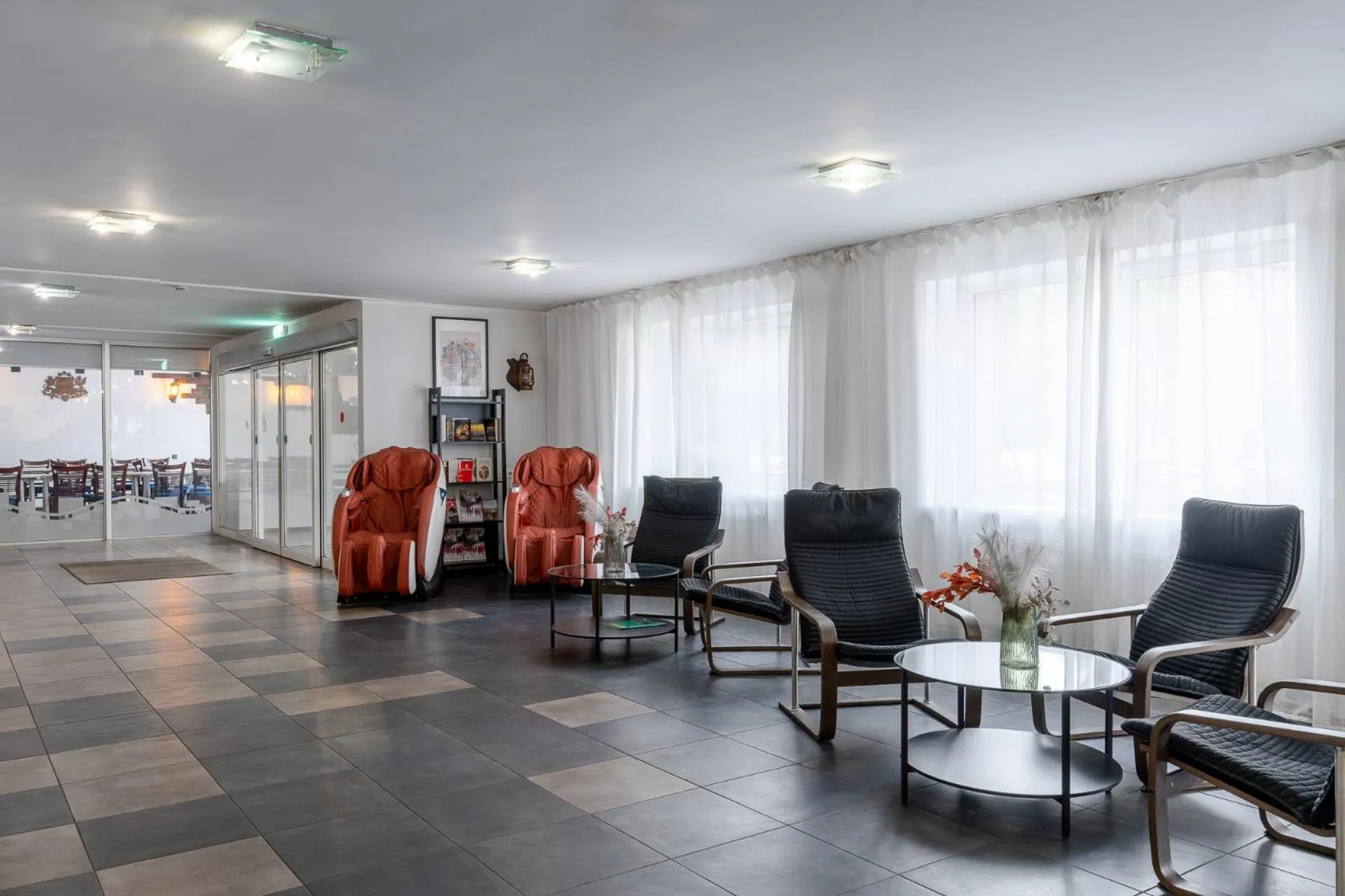 Lobby or reception in Apart Hotel Tomo FREE PARKING