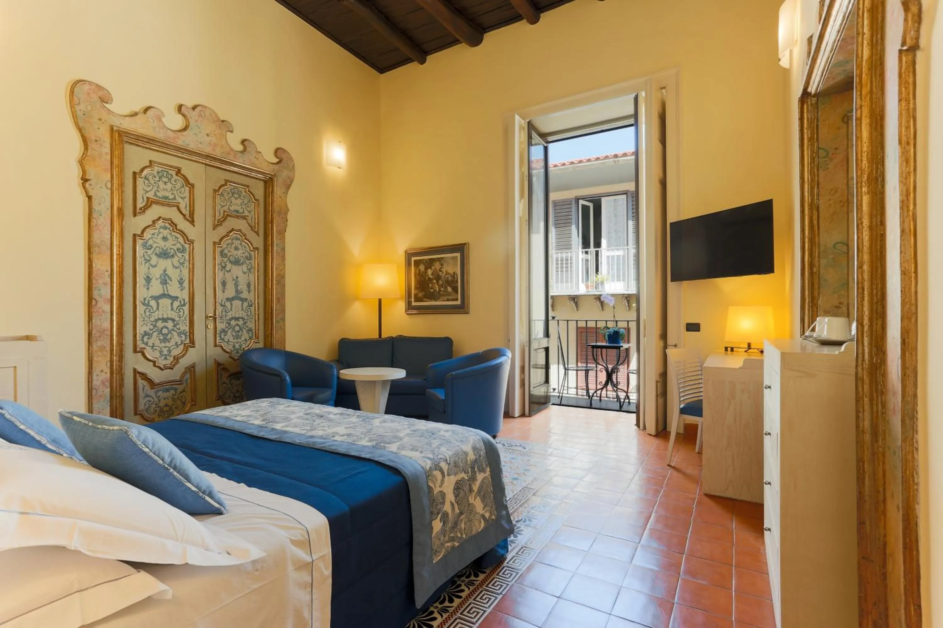 Bed in Maison Tofani