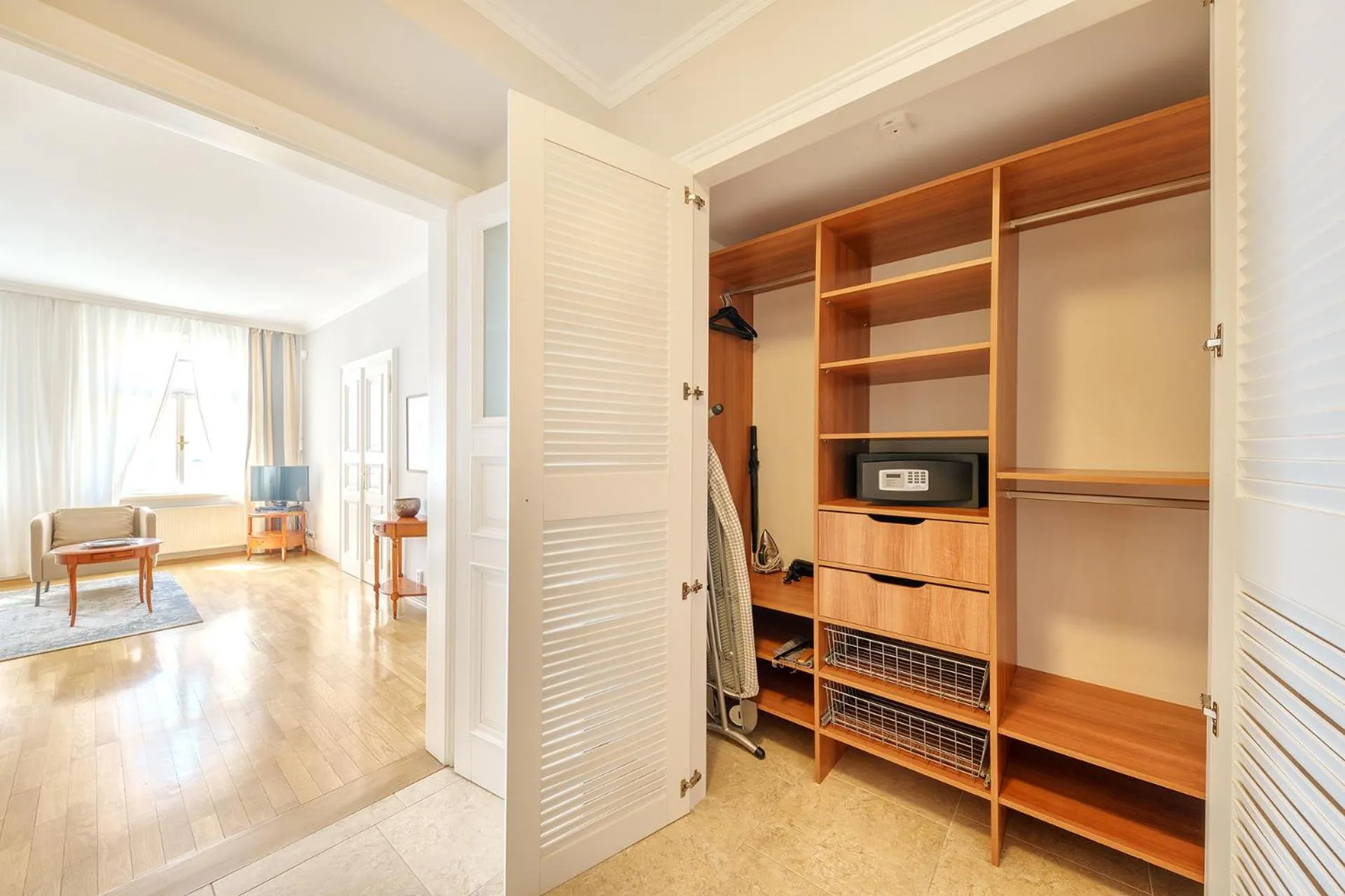 wardrobe in Hunger Wall Residence