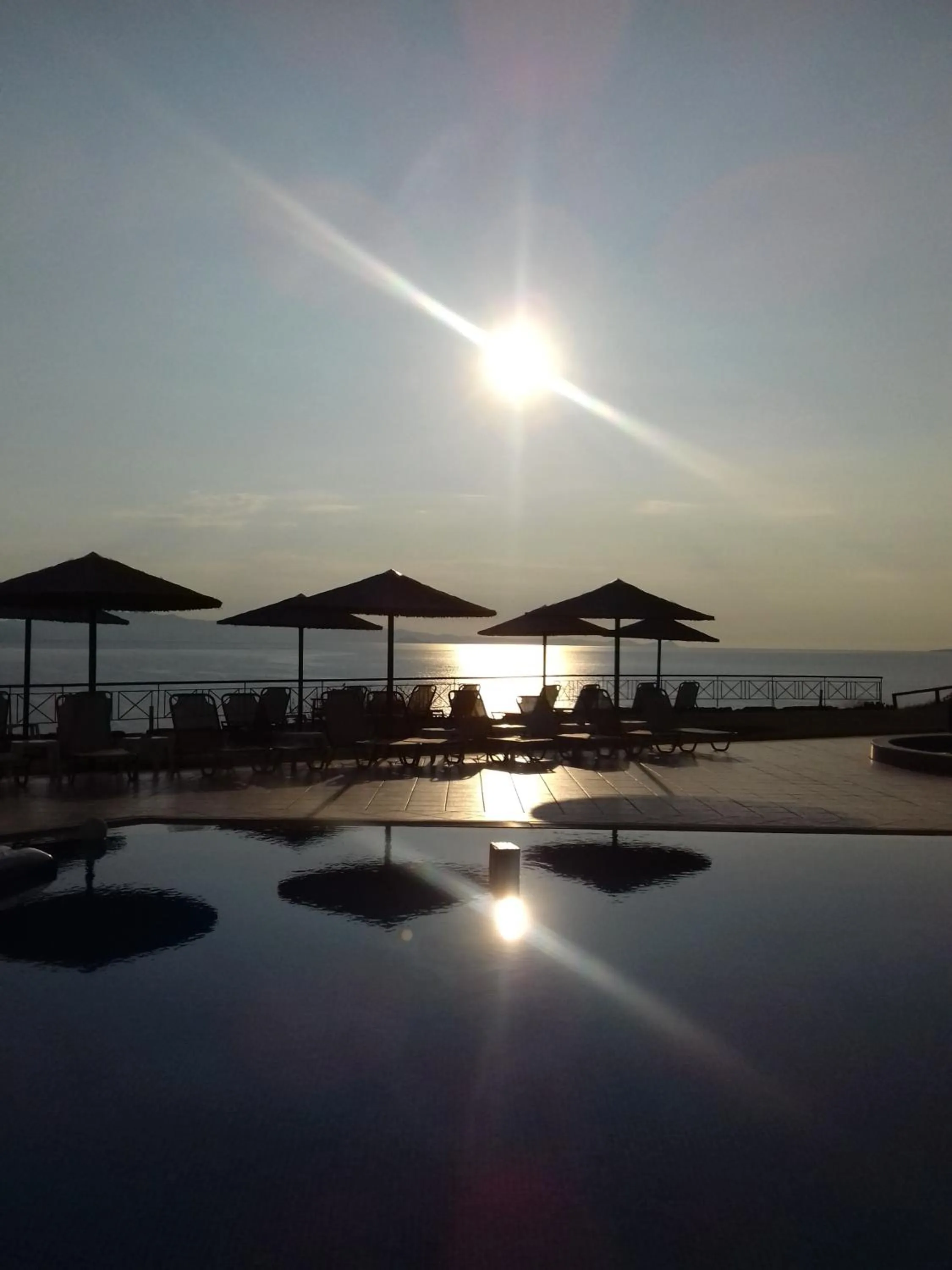 Sea view in Aegean Blue Studios