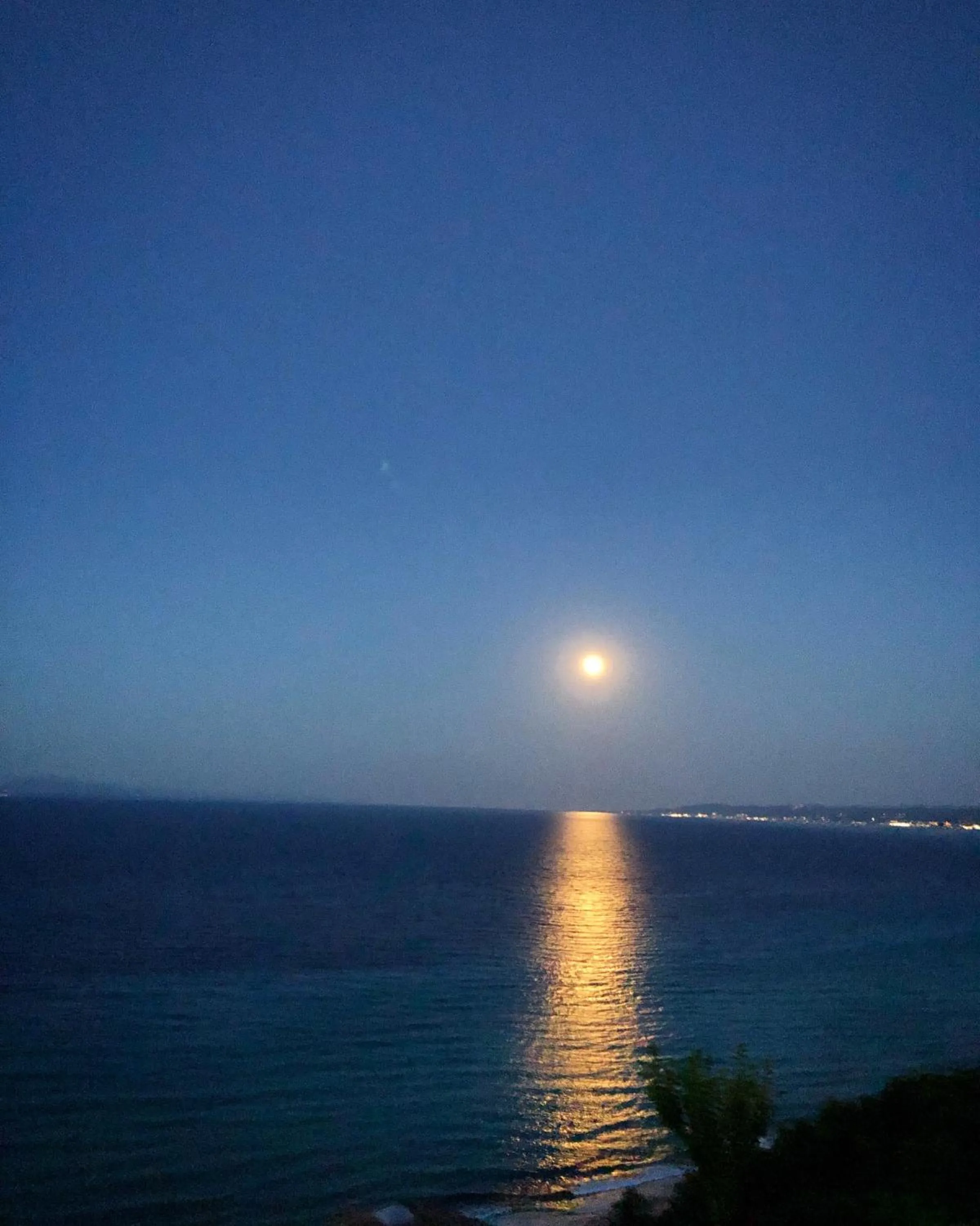 Night in Aegean Blue Studios