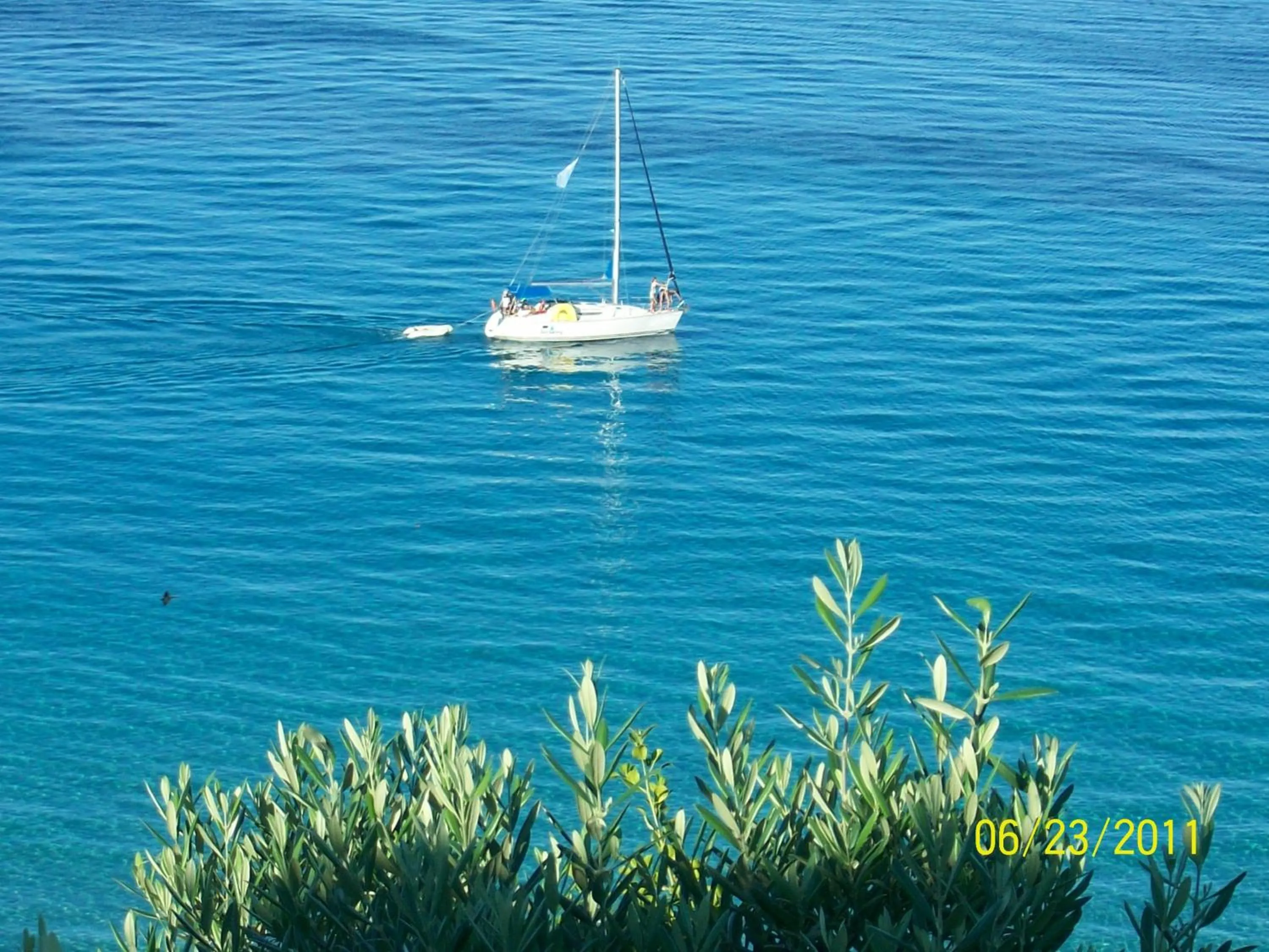 Sea view in Aegean Blue Studios