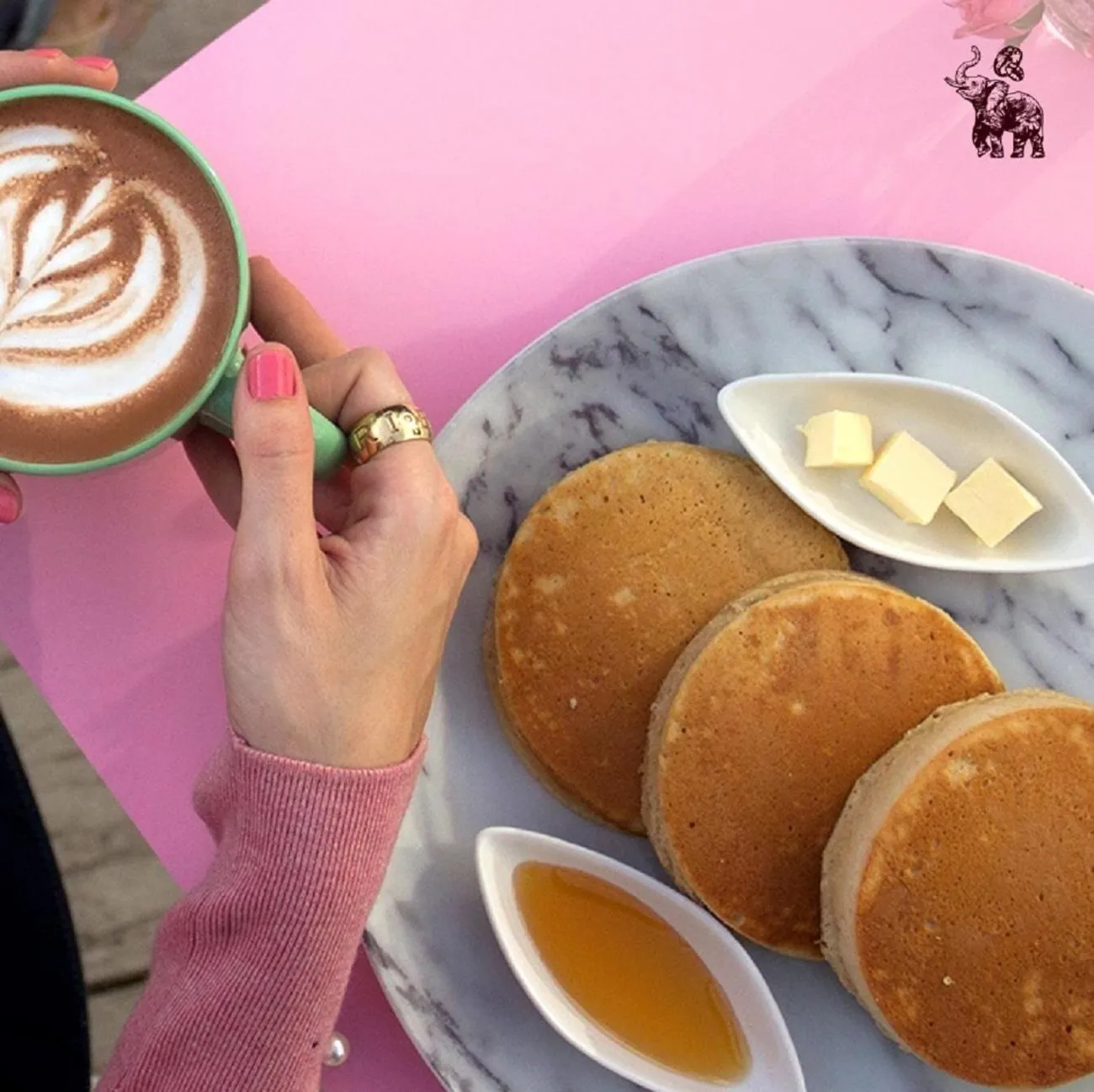 Breakfast in Hotel Merida